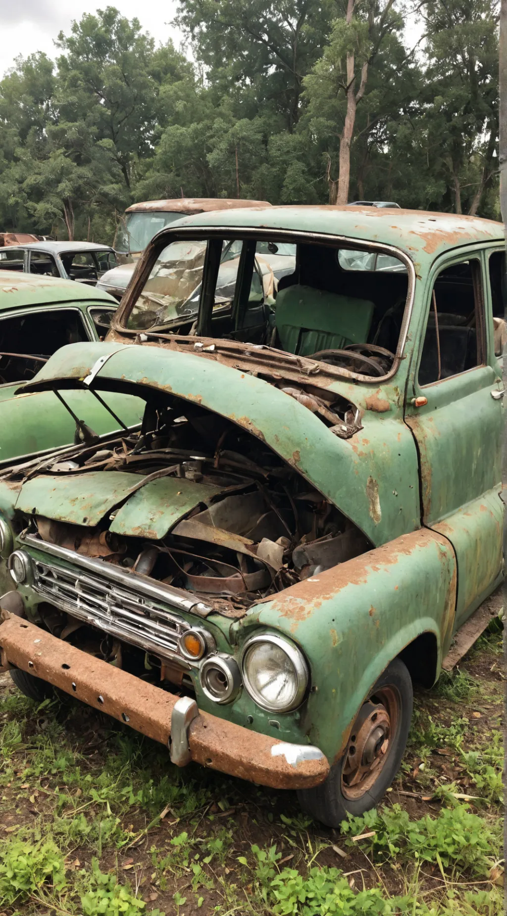 ai character: old honda background