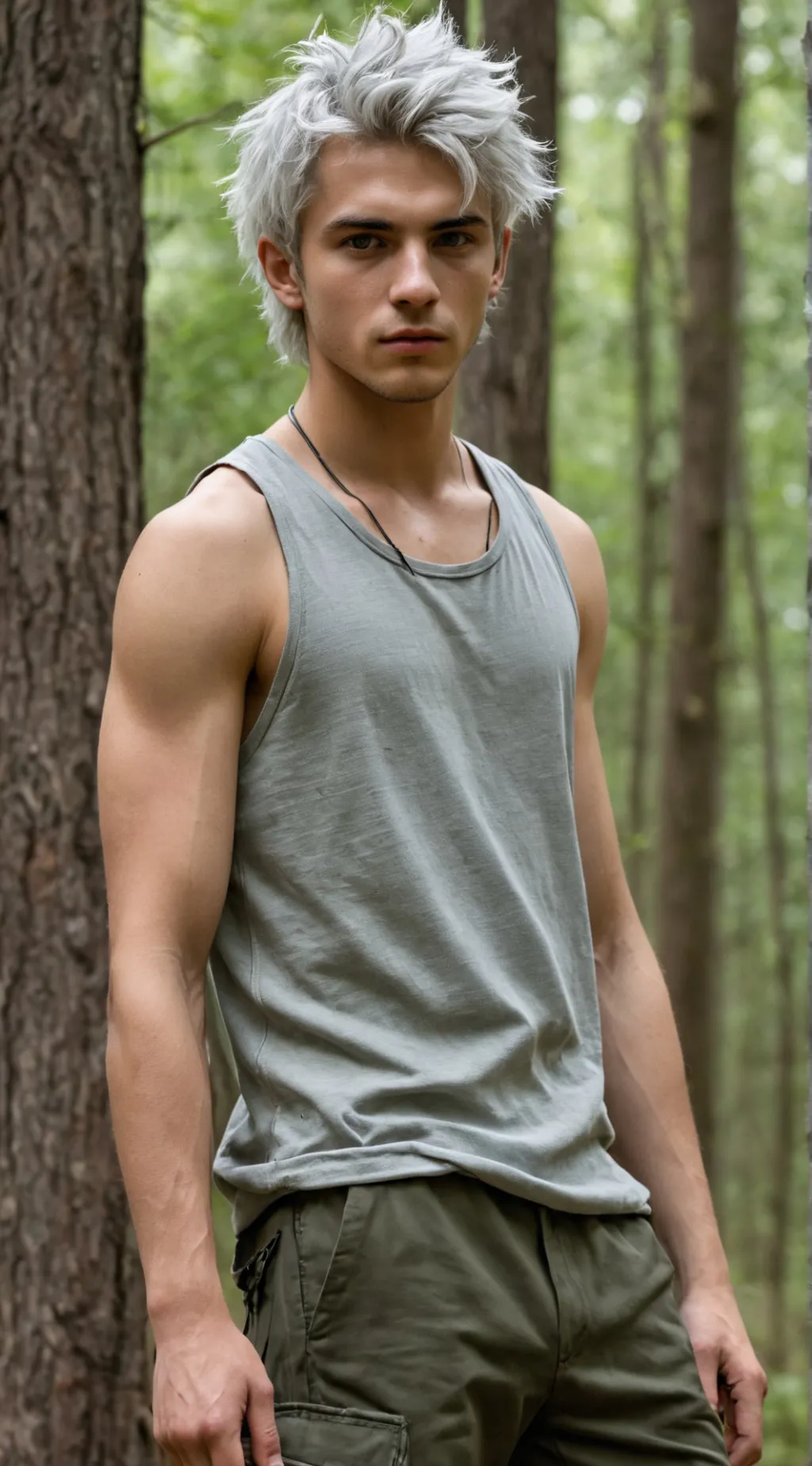 ai character: Dexter Werewolf. background