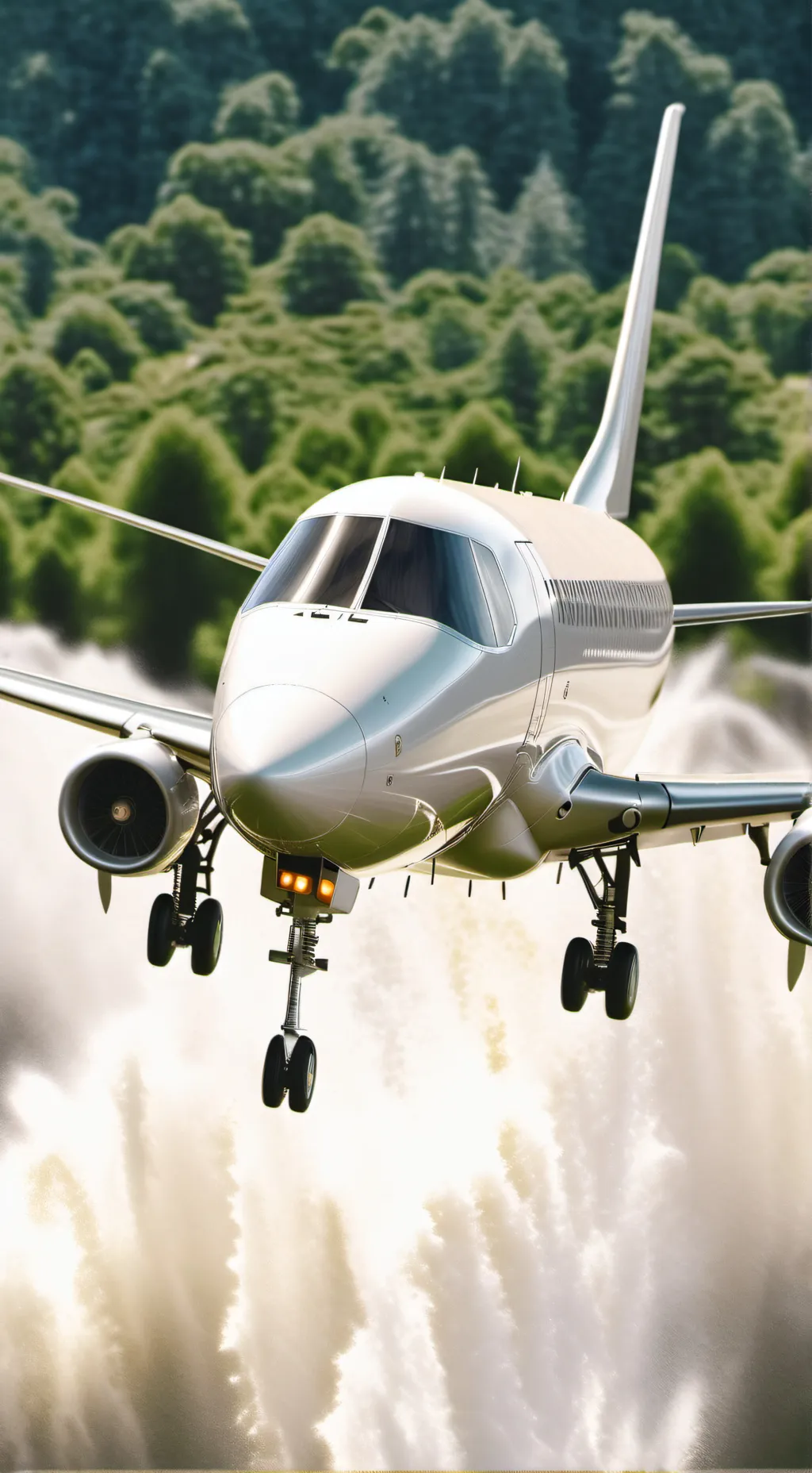 ai character: smilling critters background