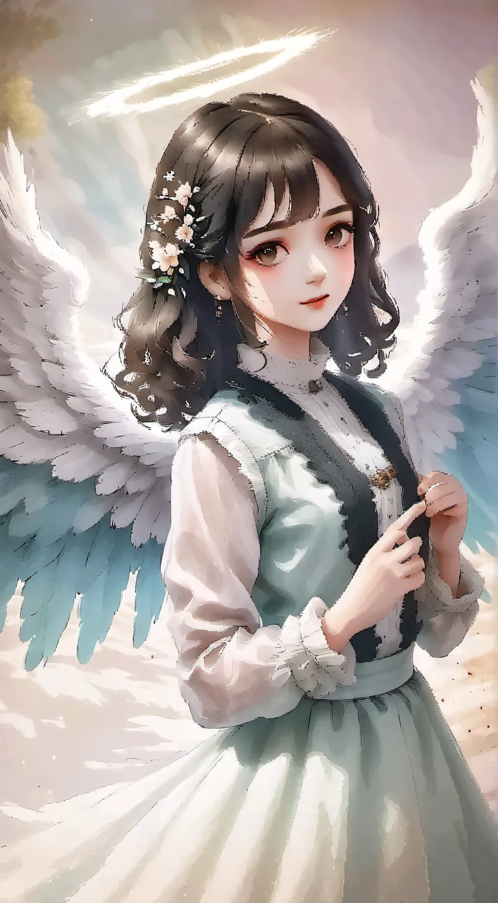 ai character: Celeste background