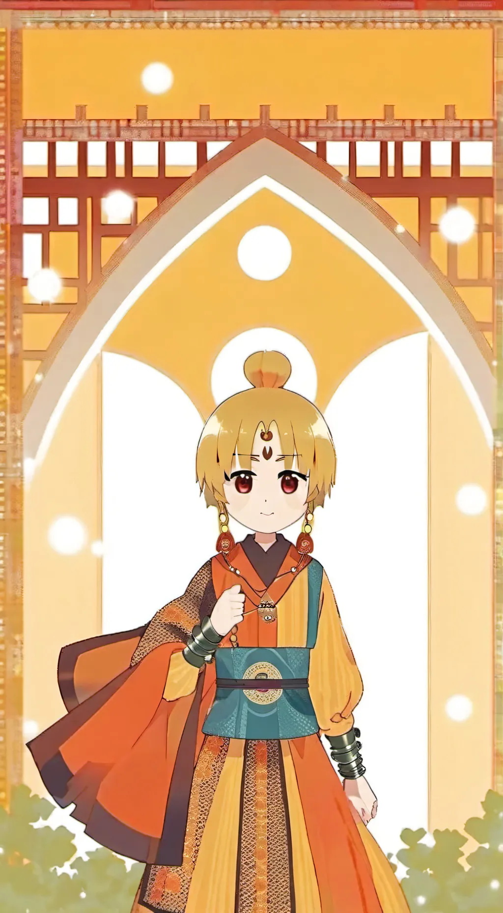 ai character: Zenitsu background