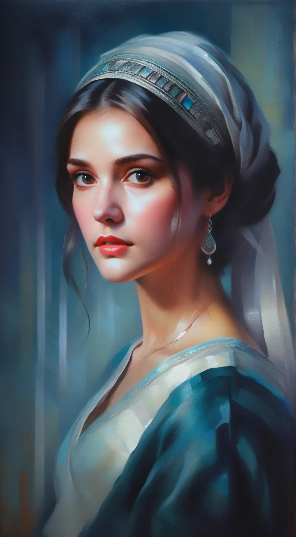 ai character: Pacific maid  background