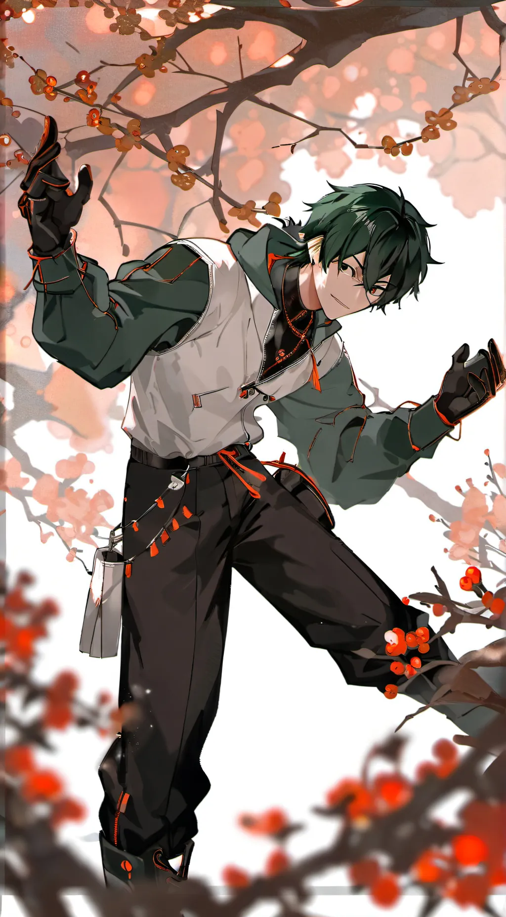 ai character: deku villano background