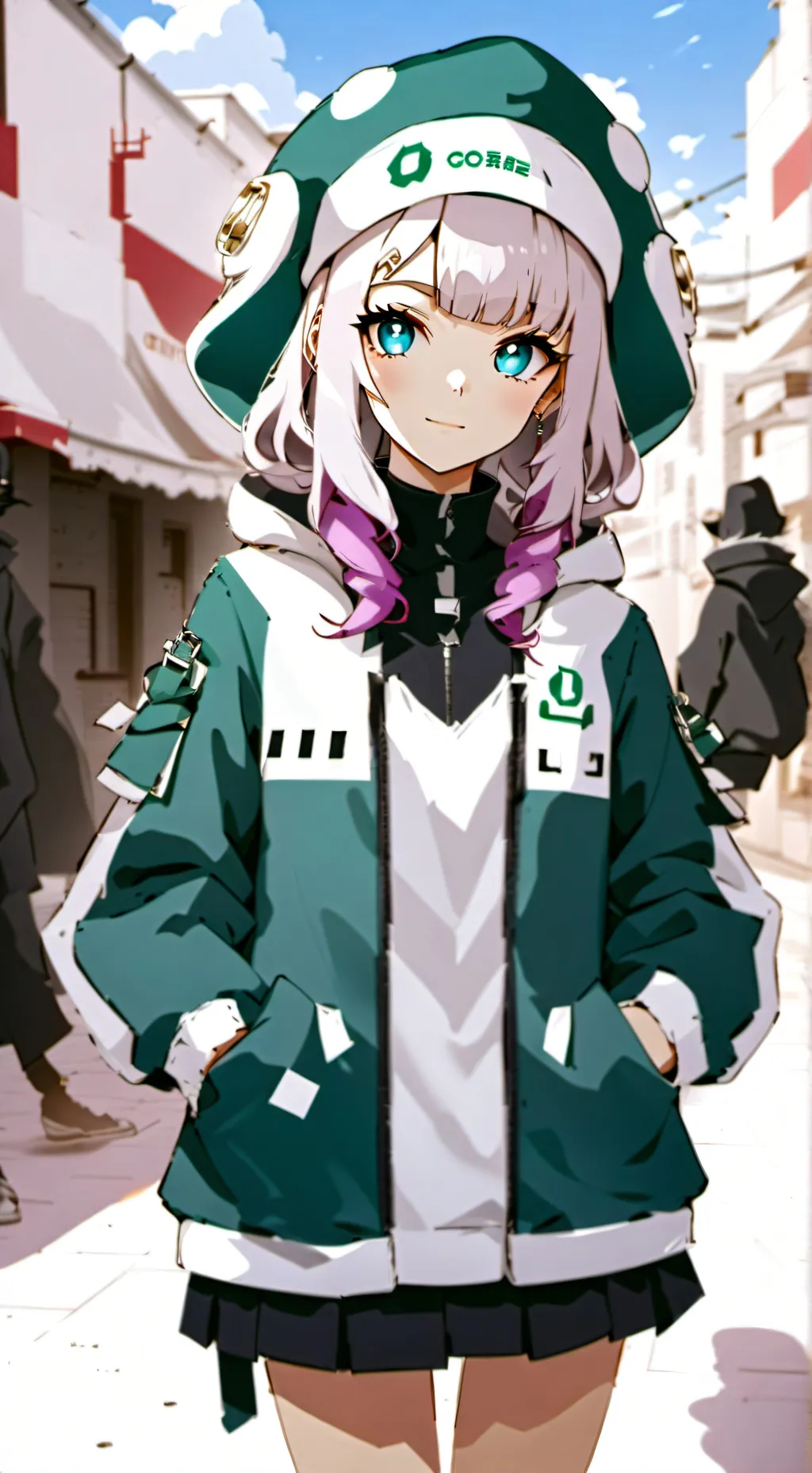 ai character: (squid game) background