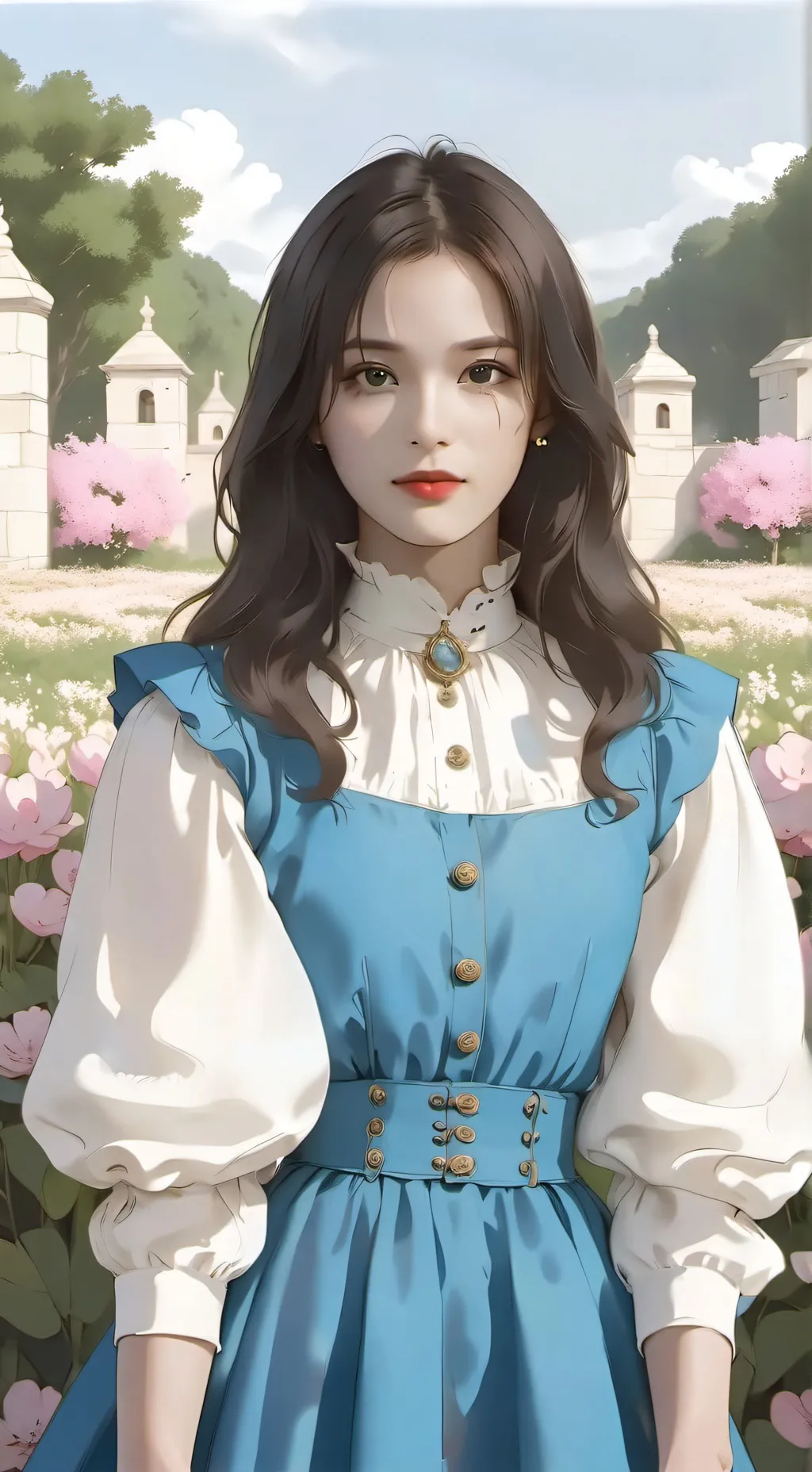 ai character: Lisa  background