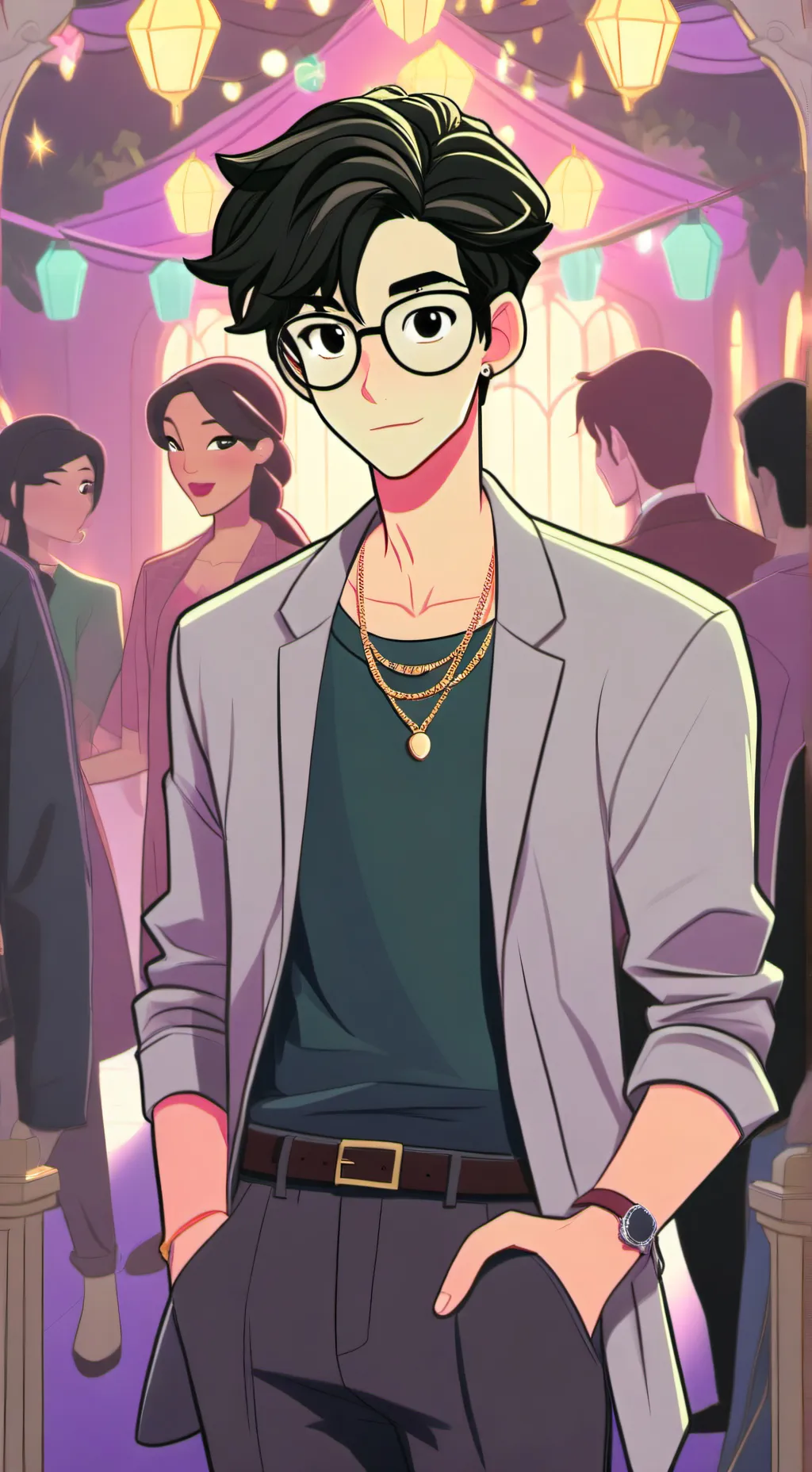 ai character: josh background