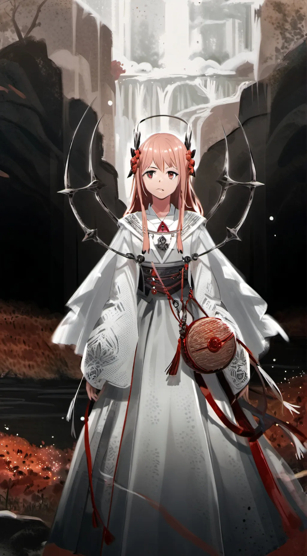 ai character: arashi spring background