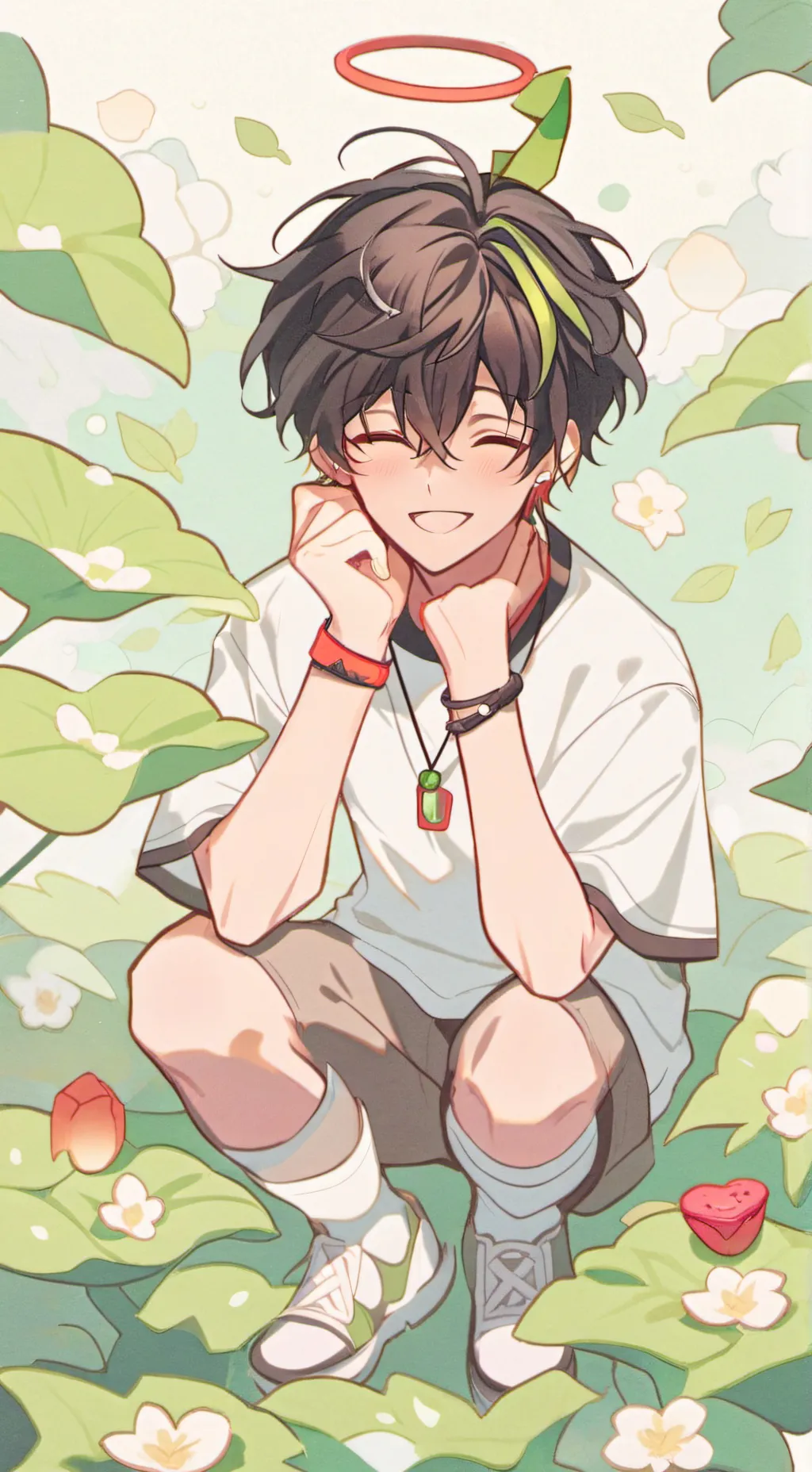 ai character: 😻Noah💃 background