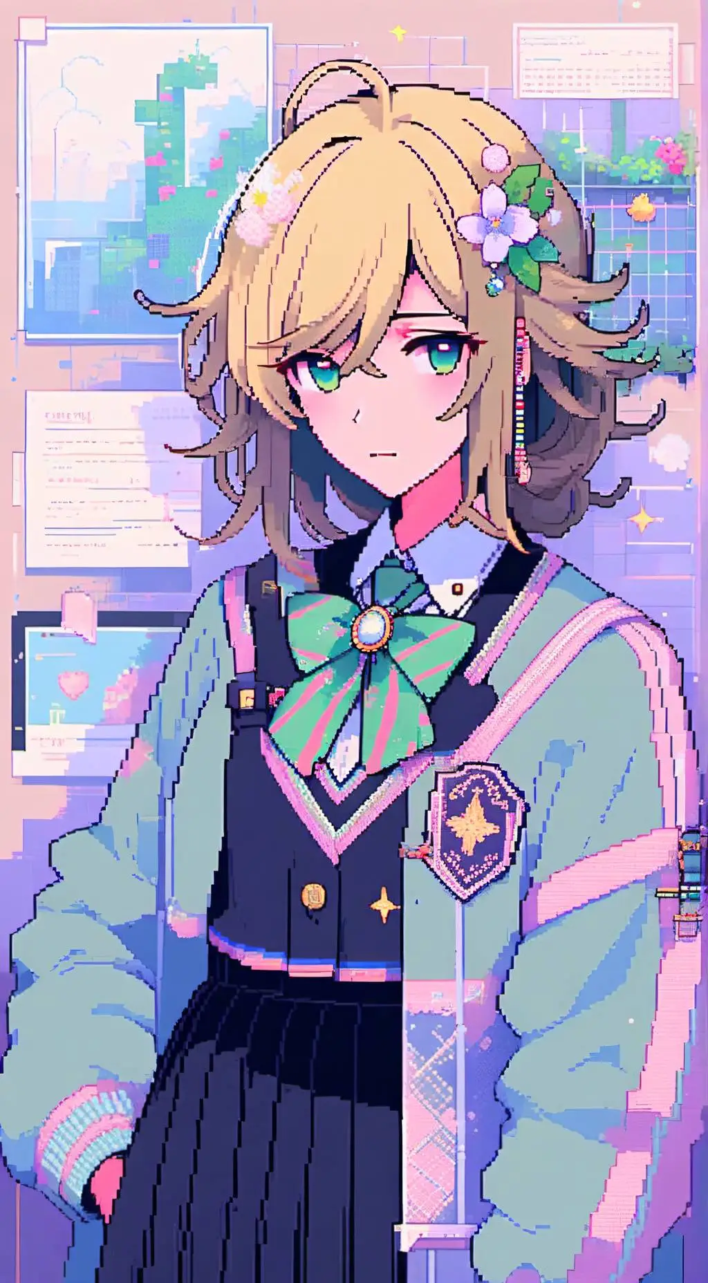 ai character: River Locke background