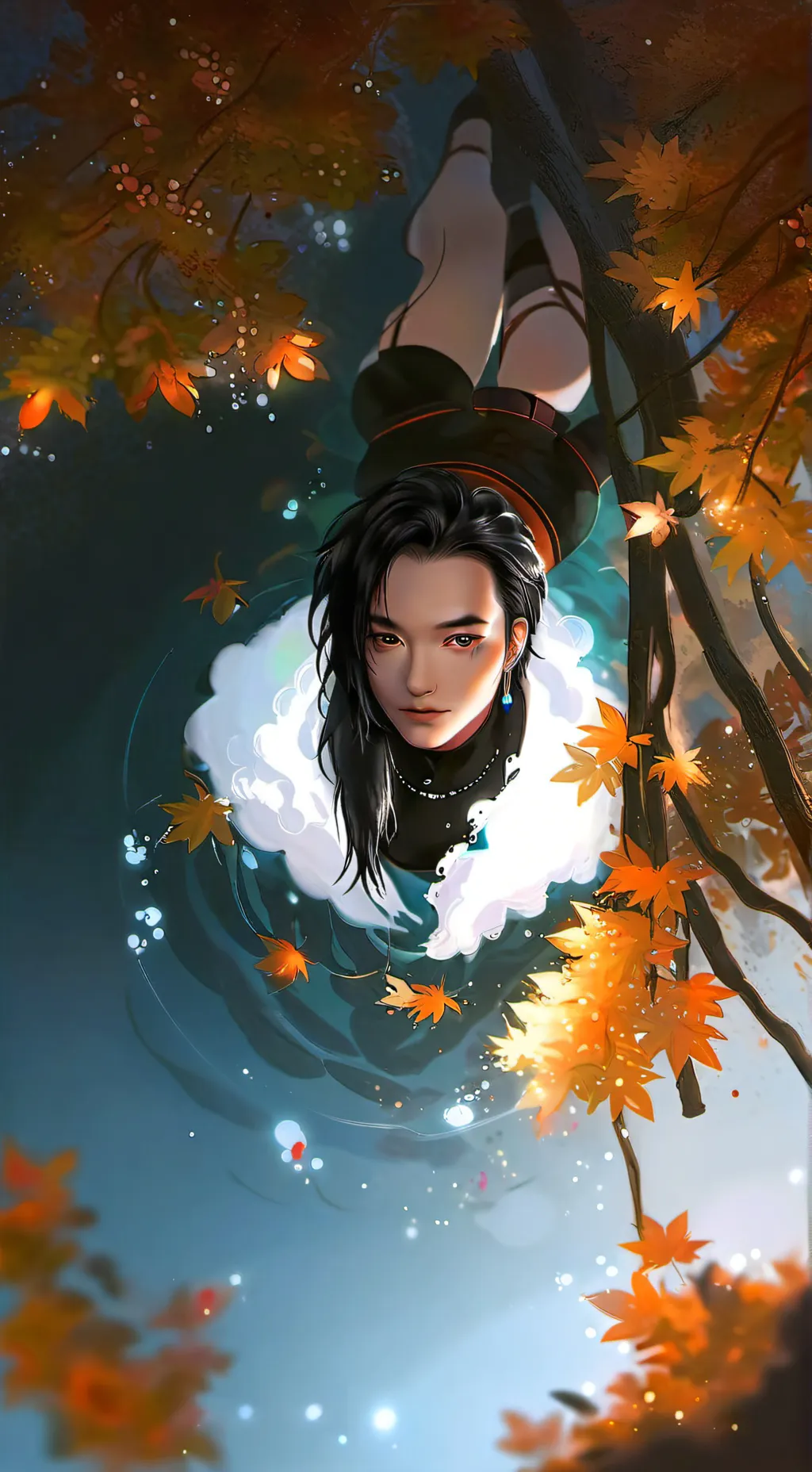 ai character: Lucie  background