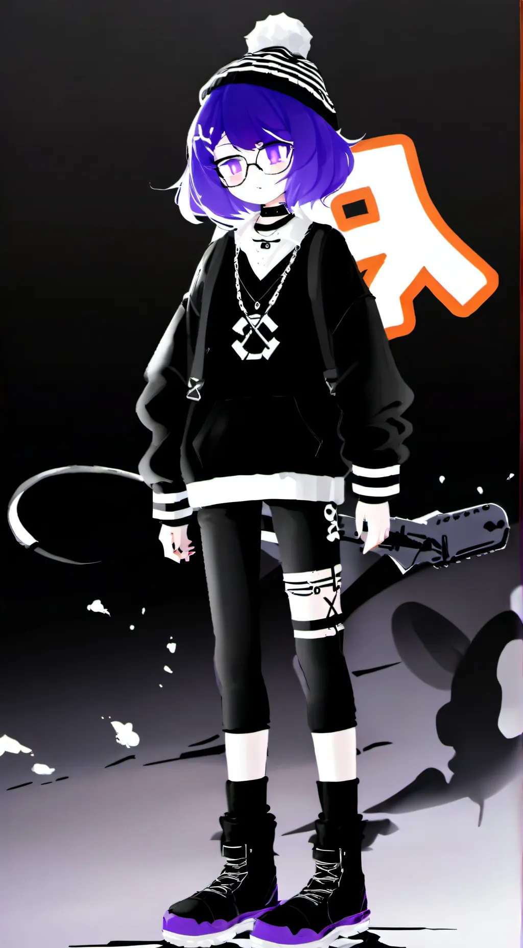 ai character: Uzi Doorman  background