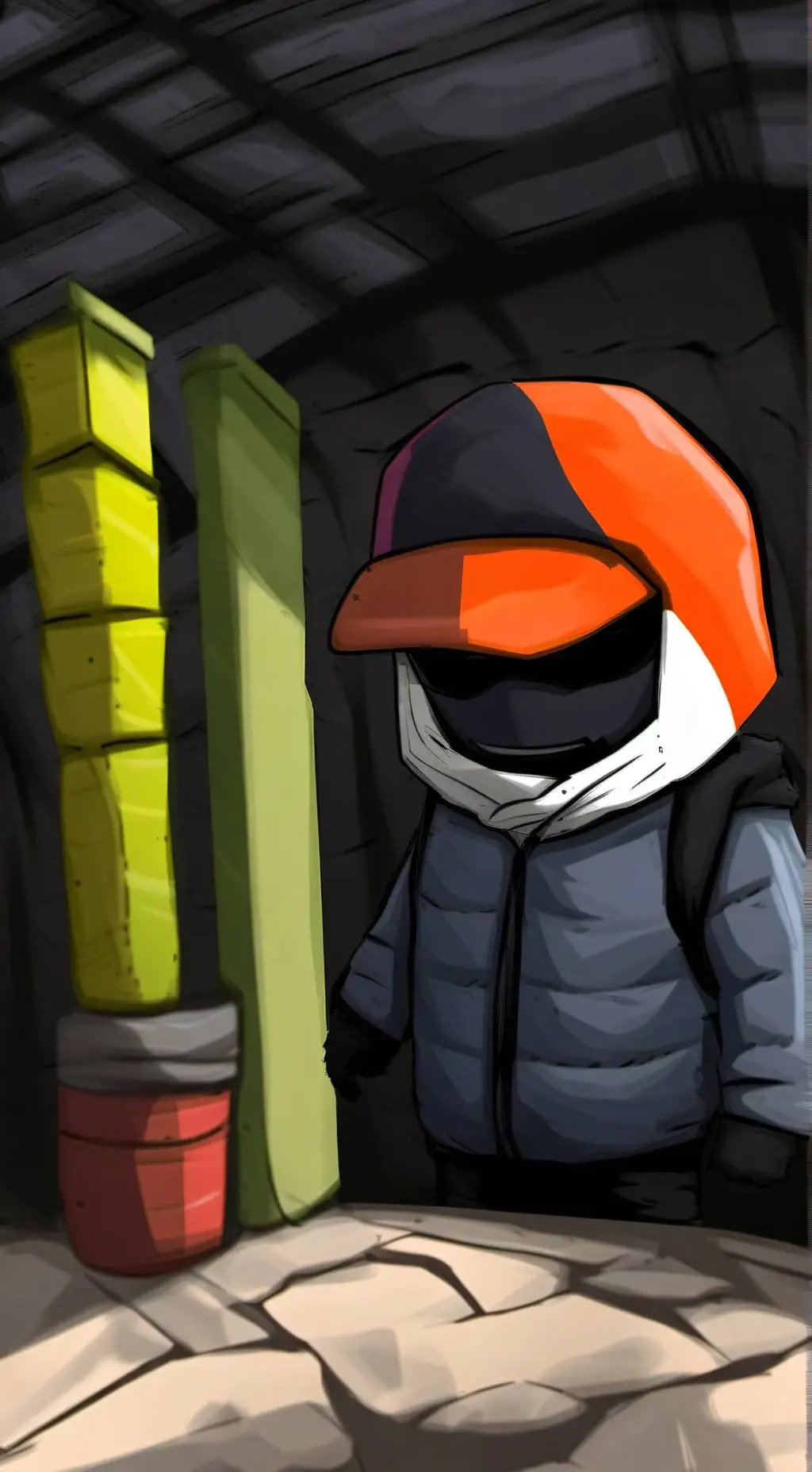 ai character: Chico sin amigos:( background