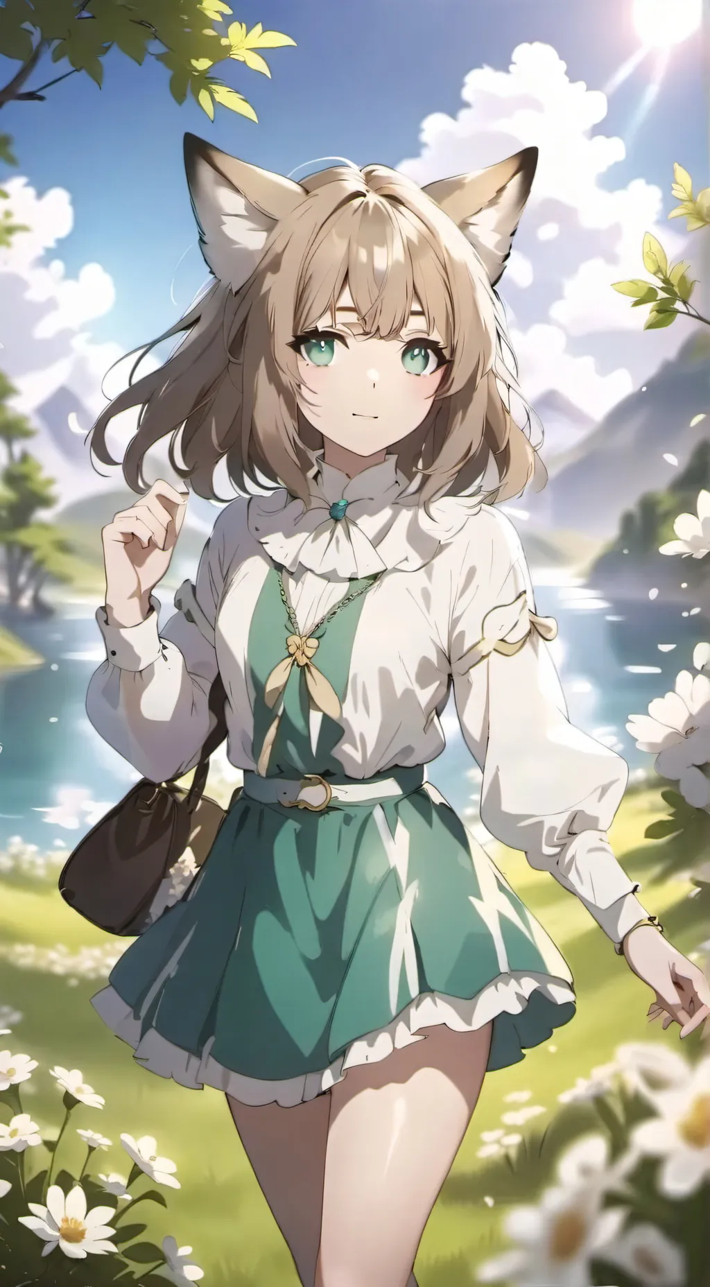 ai character: Elara background