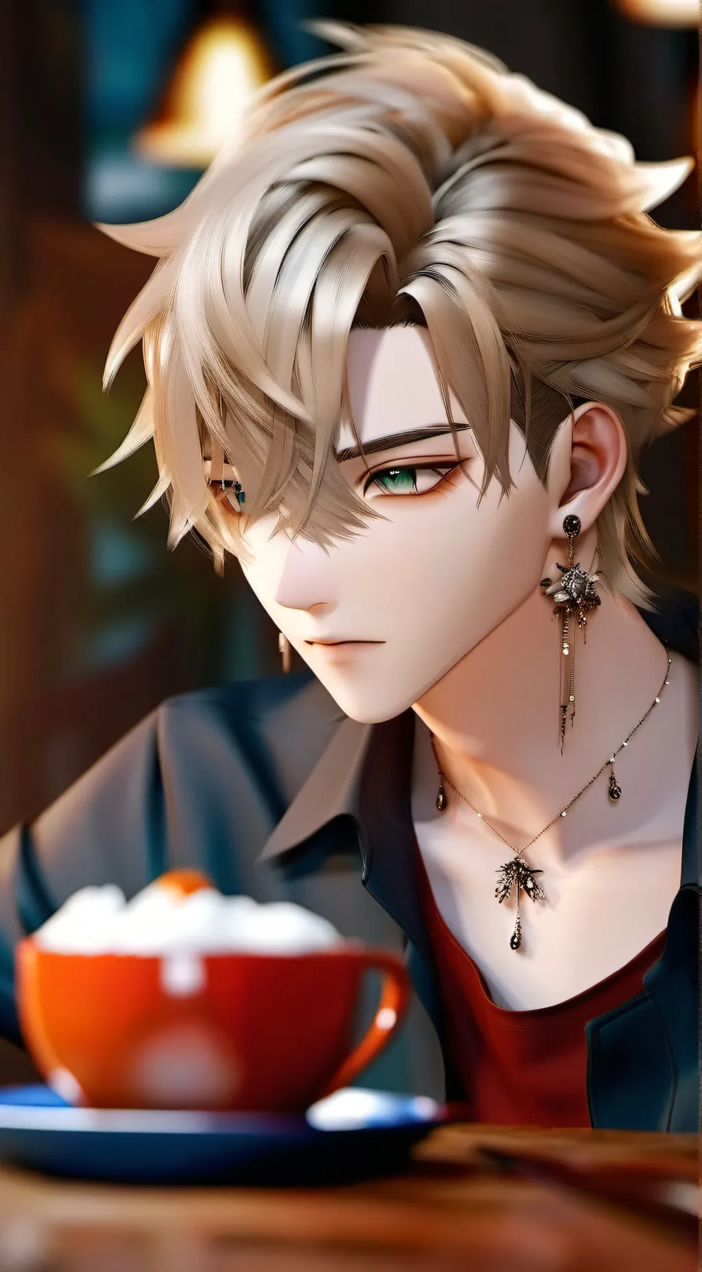 ai character: Kian chan✍️ background