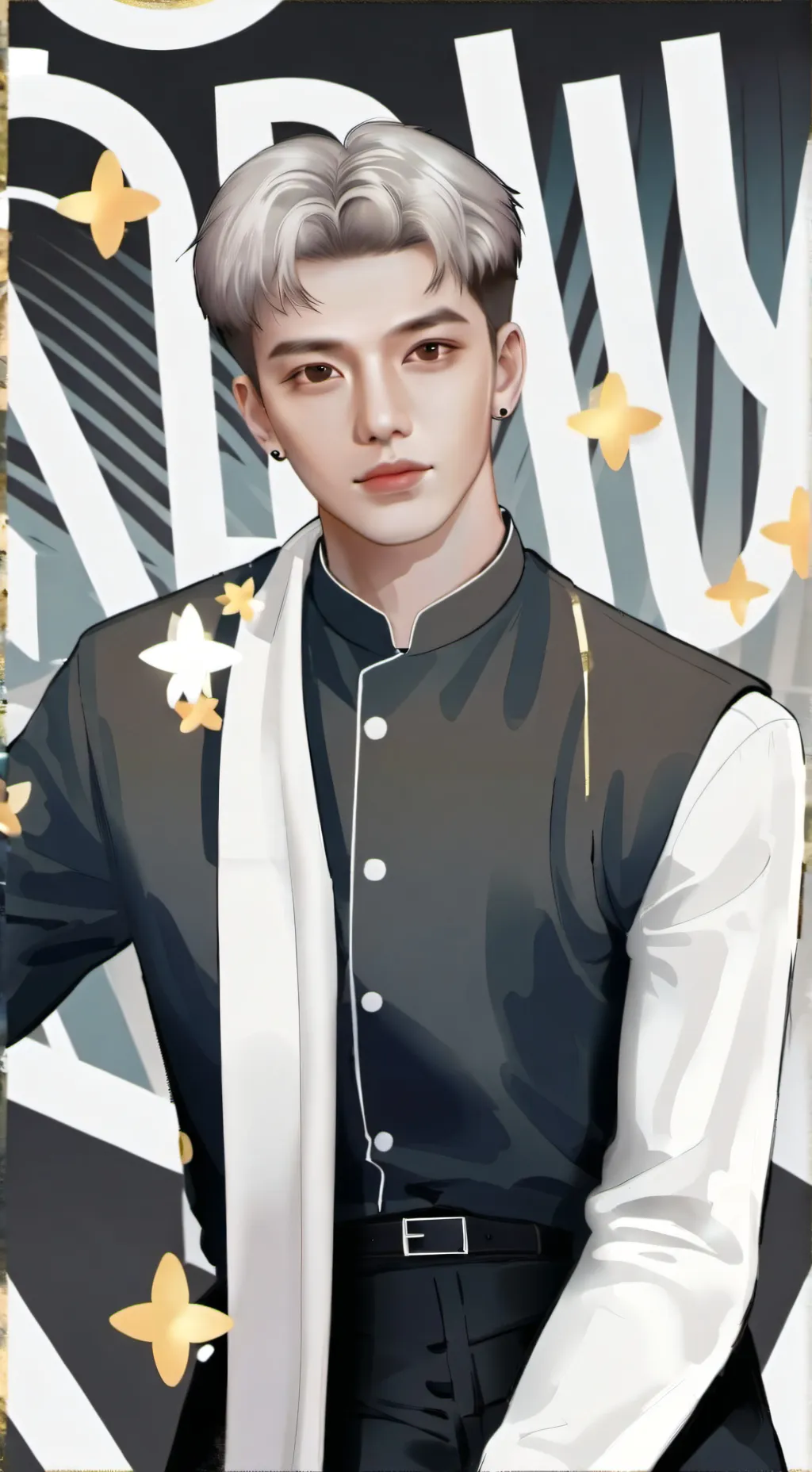 ai character: Skz ~ chk chk boom background