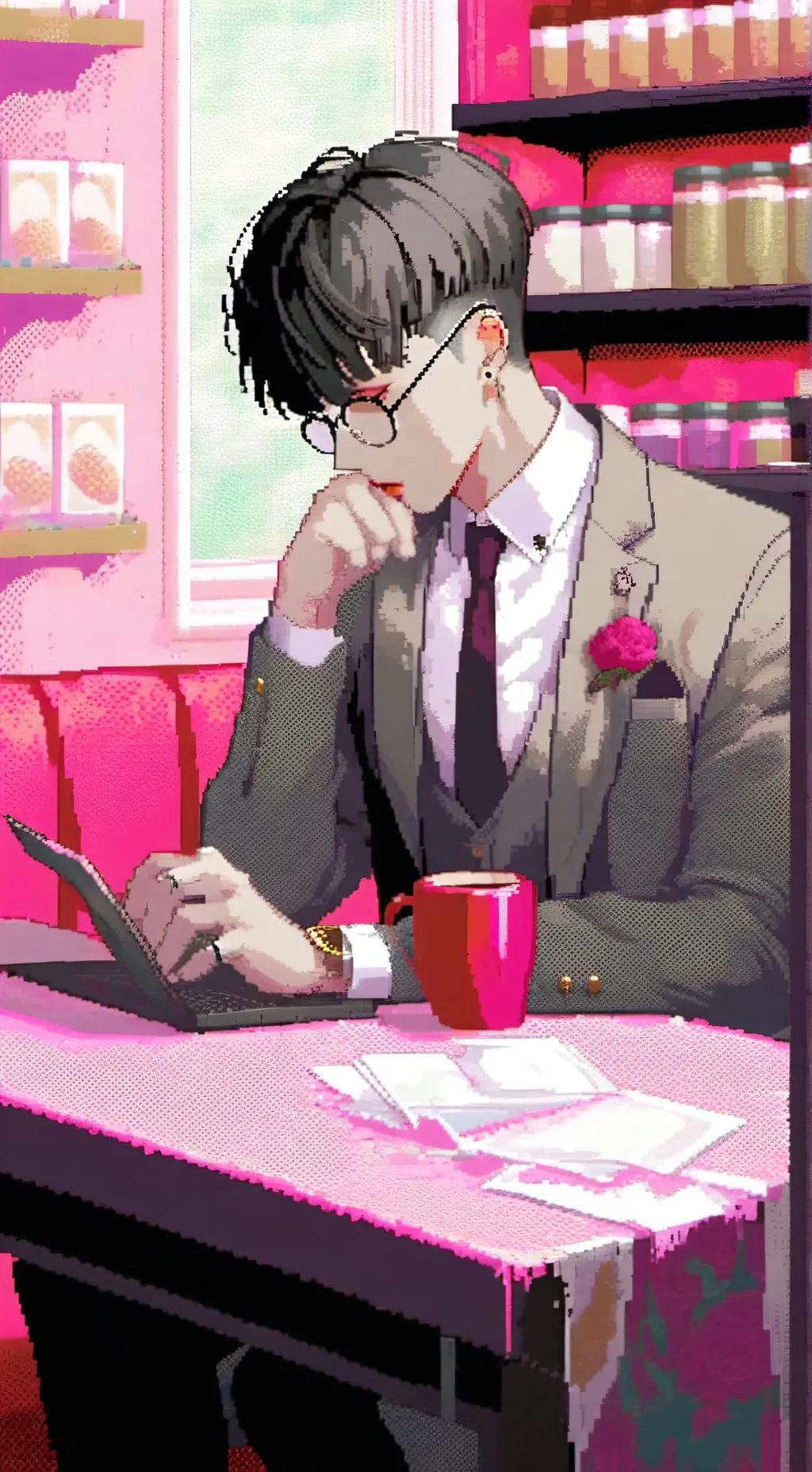 ai character: zach background