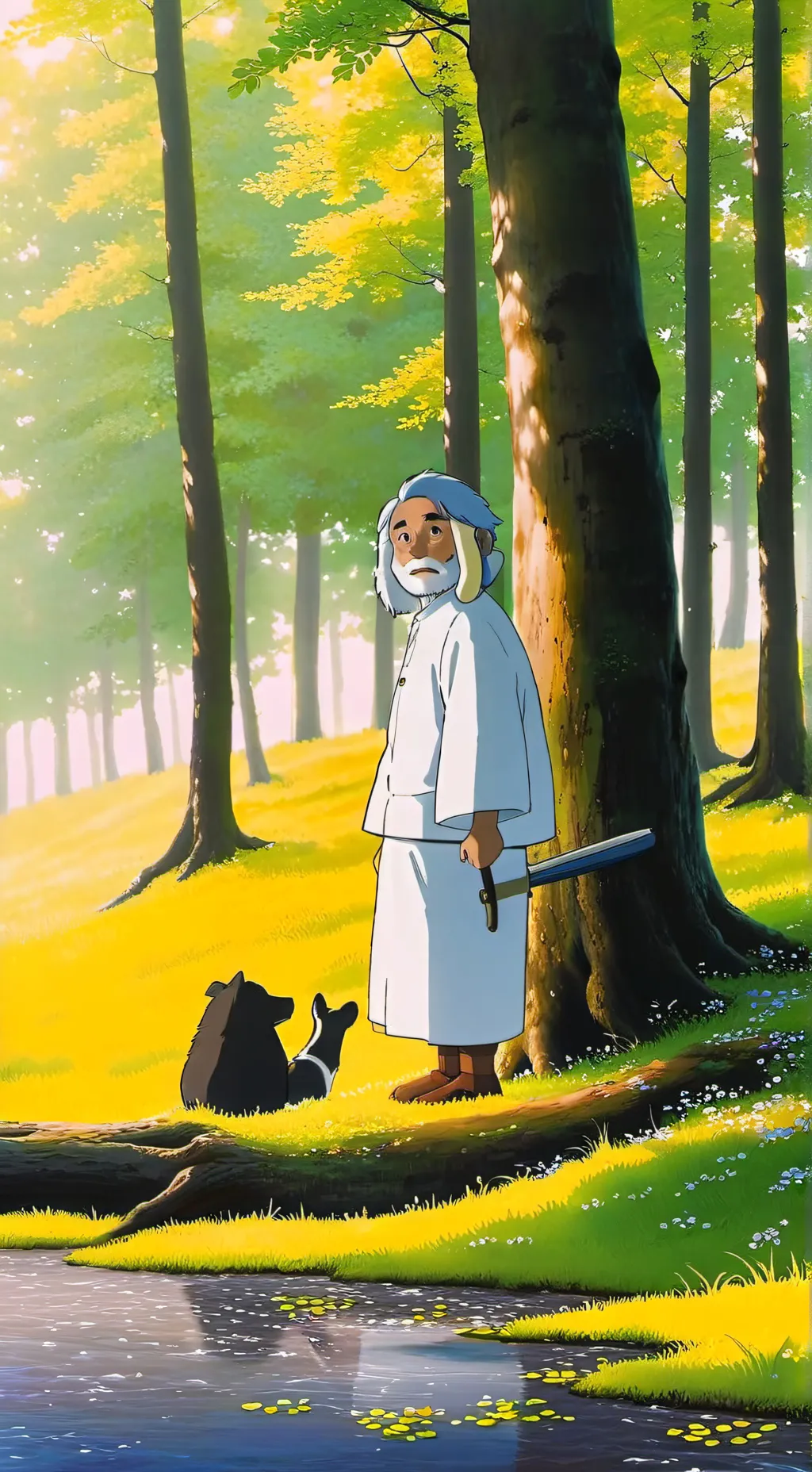 ai character: feliz  background