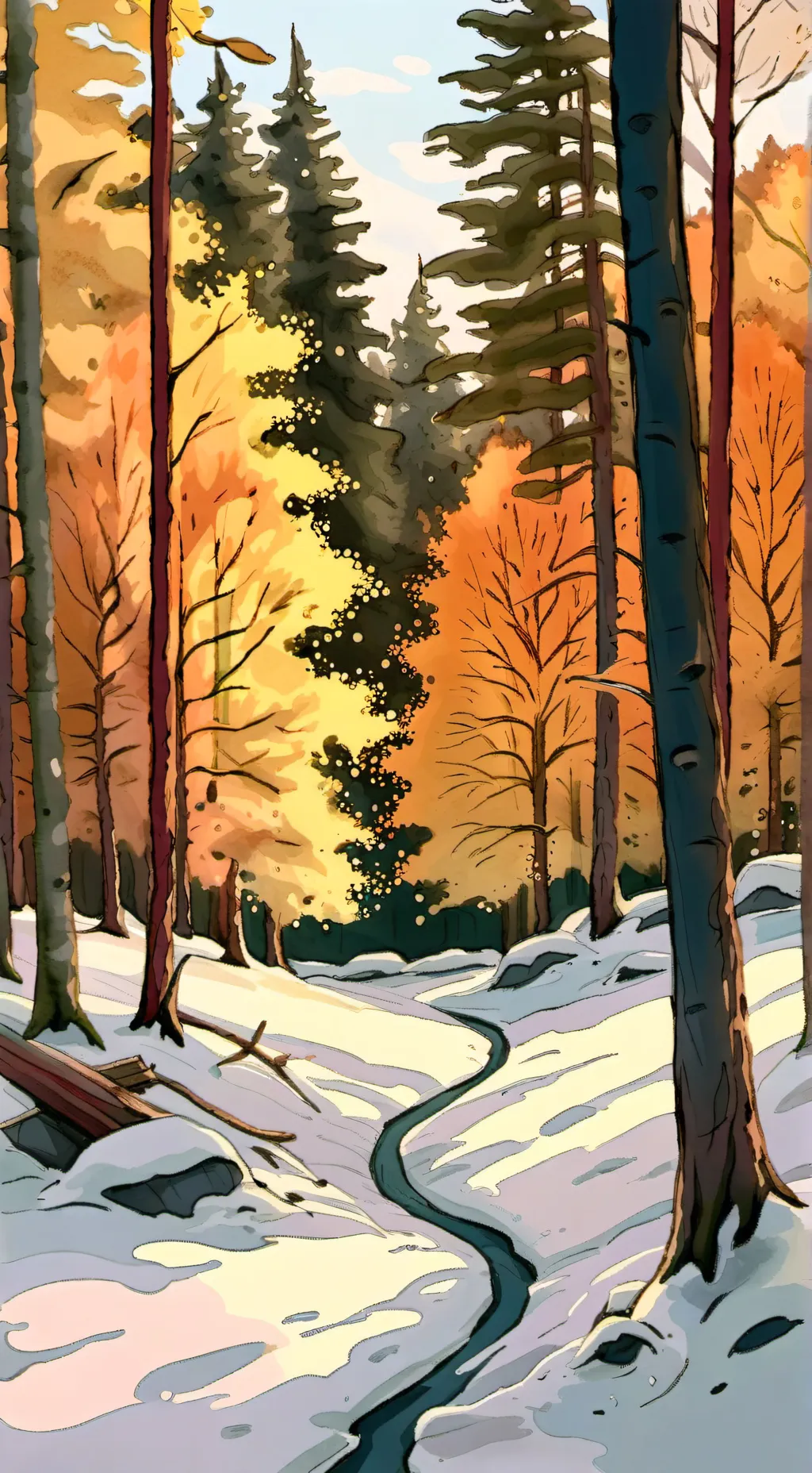 ai character: SC third child  background