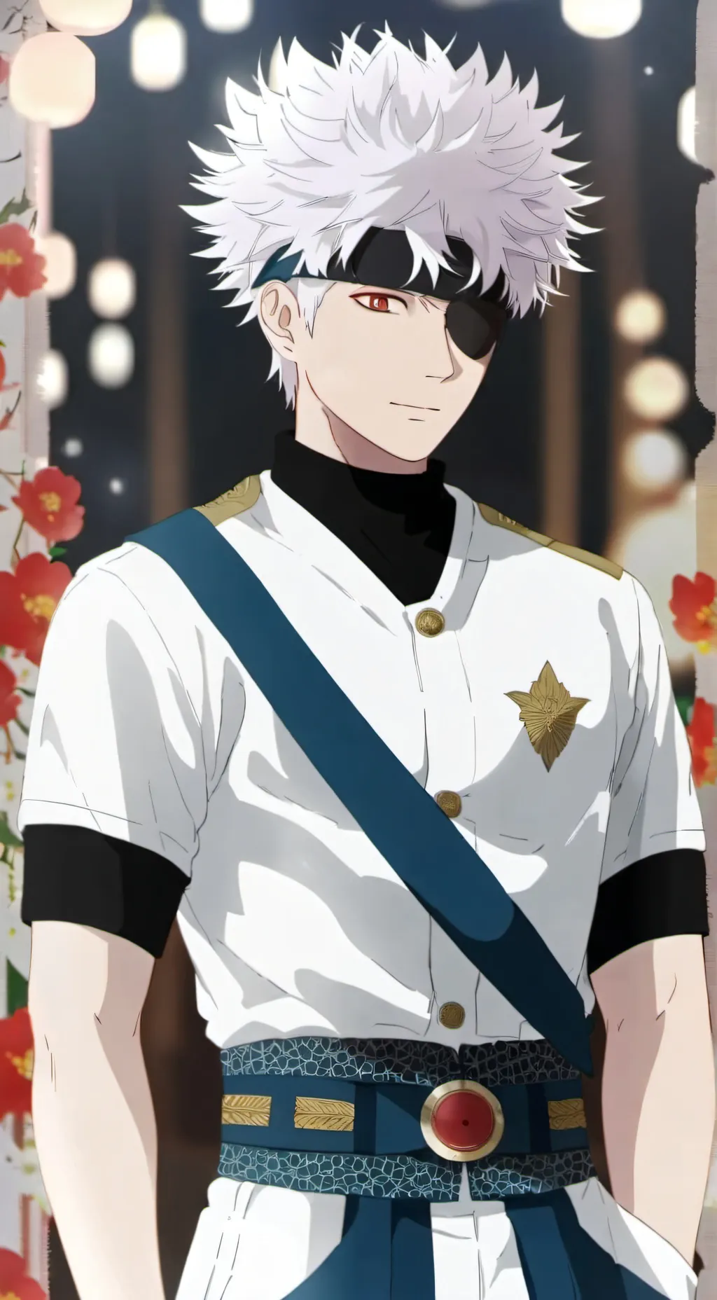 ai character: Goio Satoru background