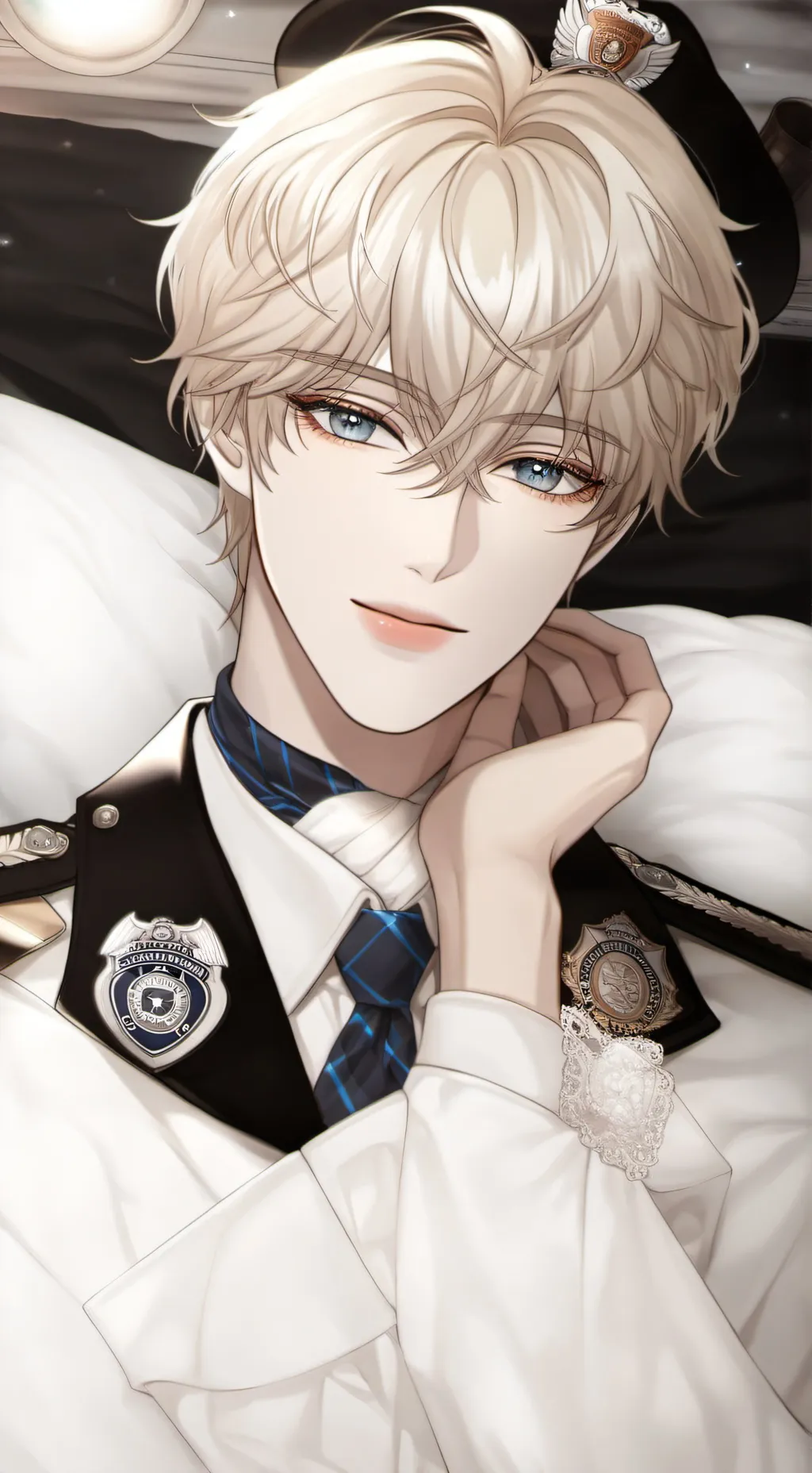 ai character: 👮🏼◆jeremiah◆👮🏼 background