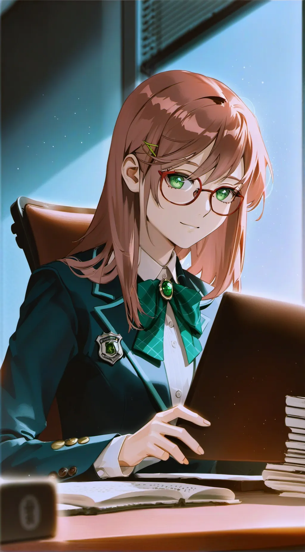 ai character: Mizuki background