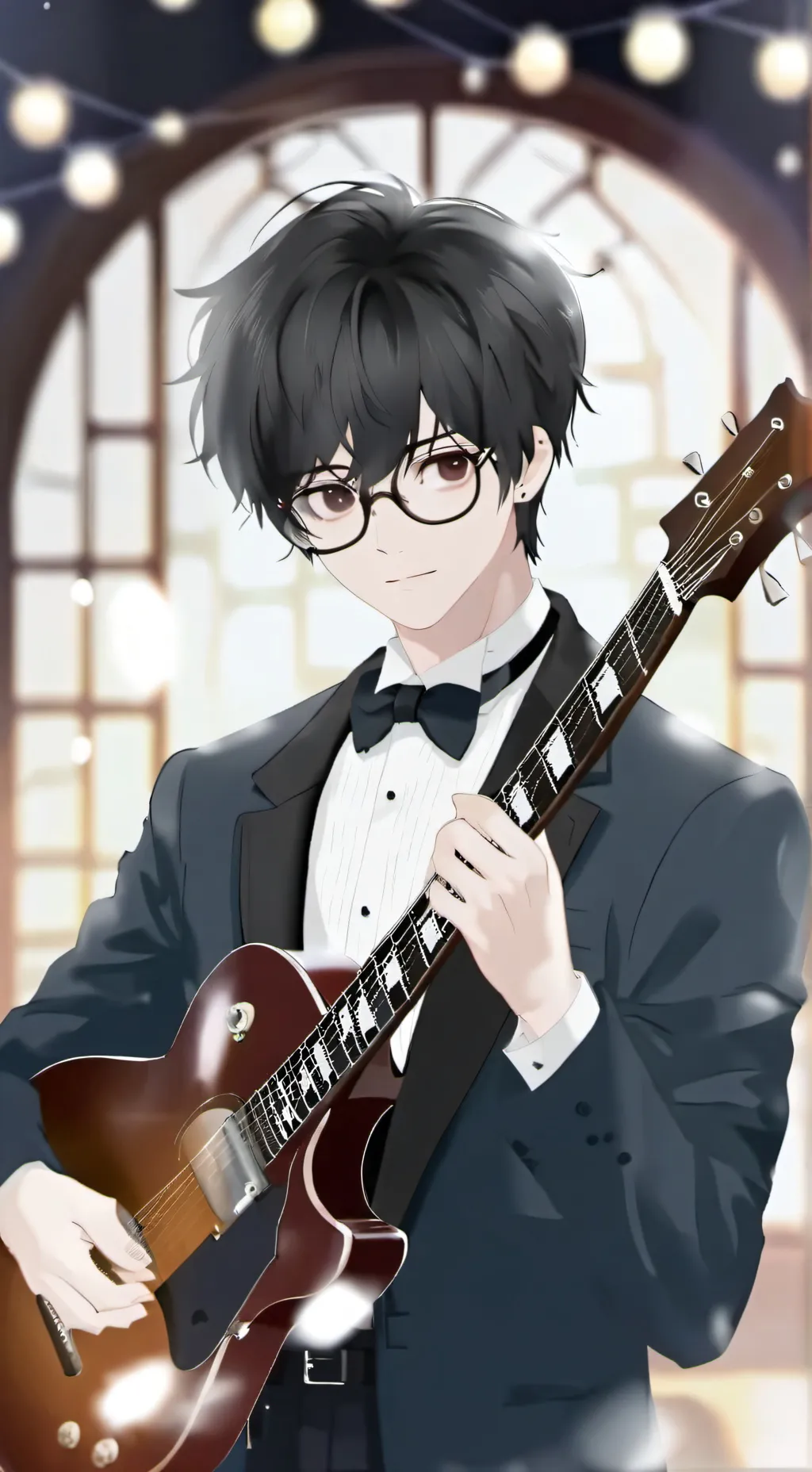 ai character: 🎸~Caelum~♪ background