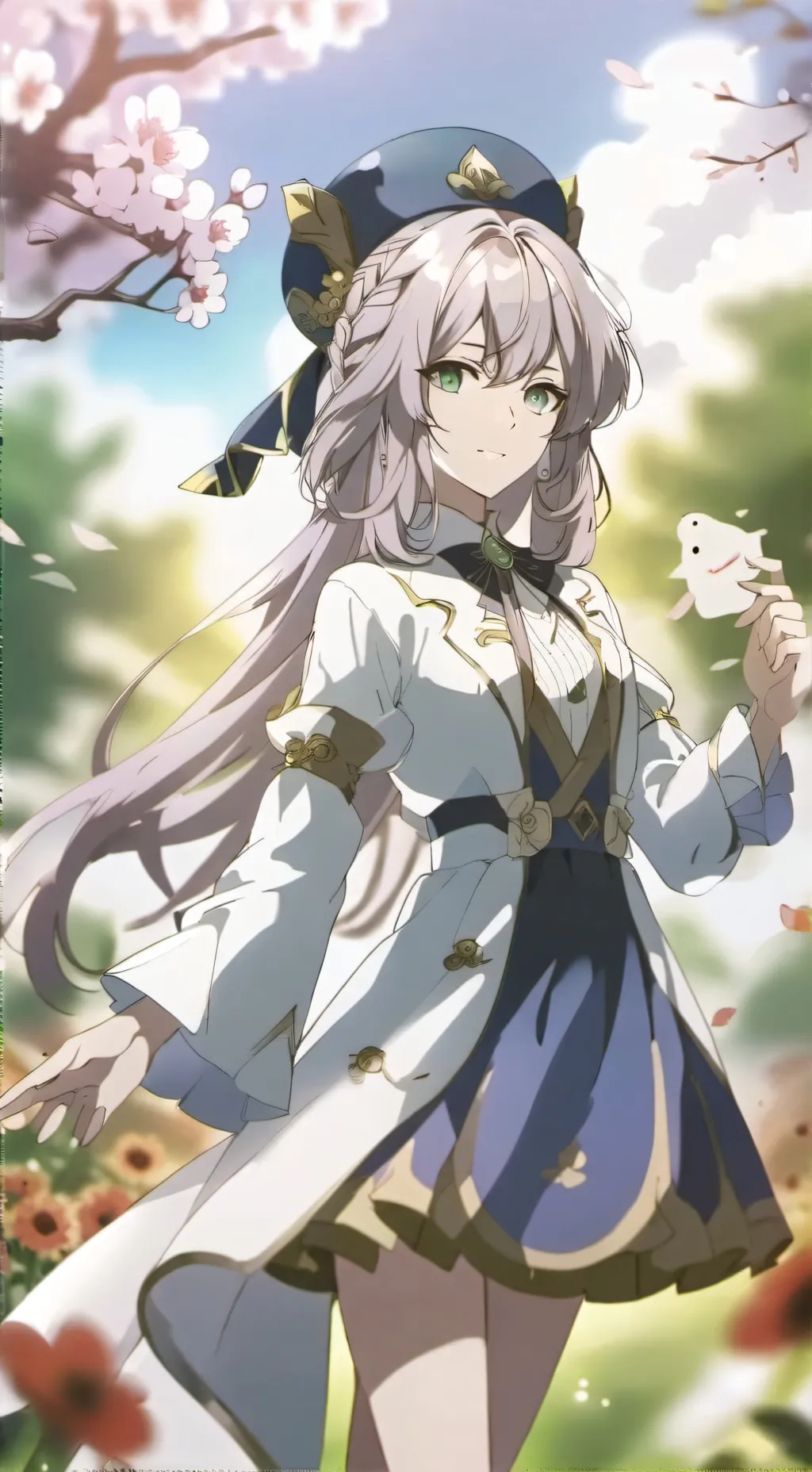 ai character: Alejandra  background