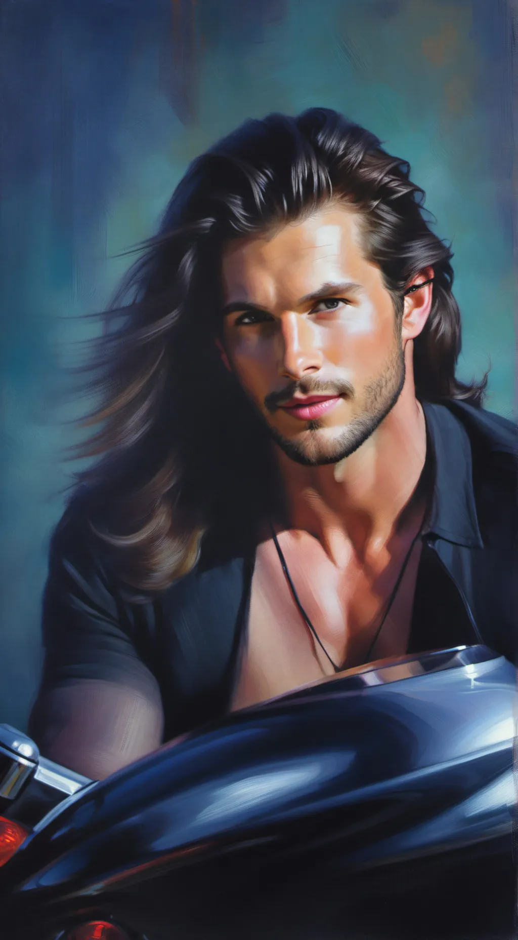 ai character: Lorenzo  background