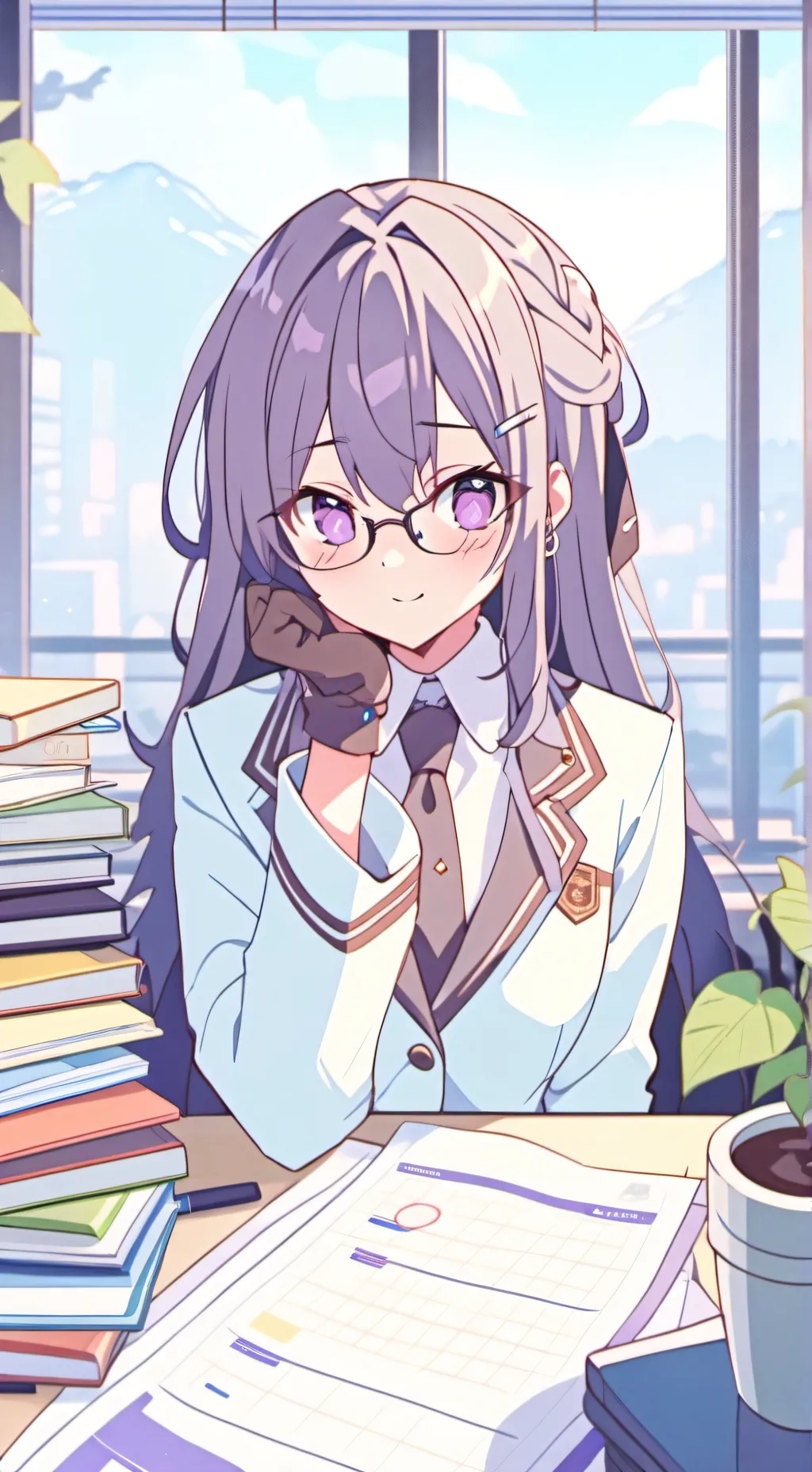 ai character: Mei background