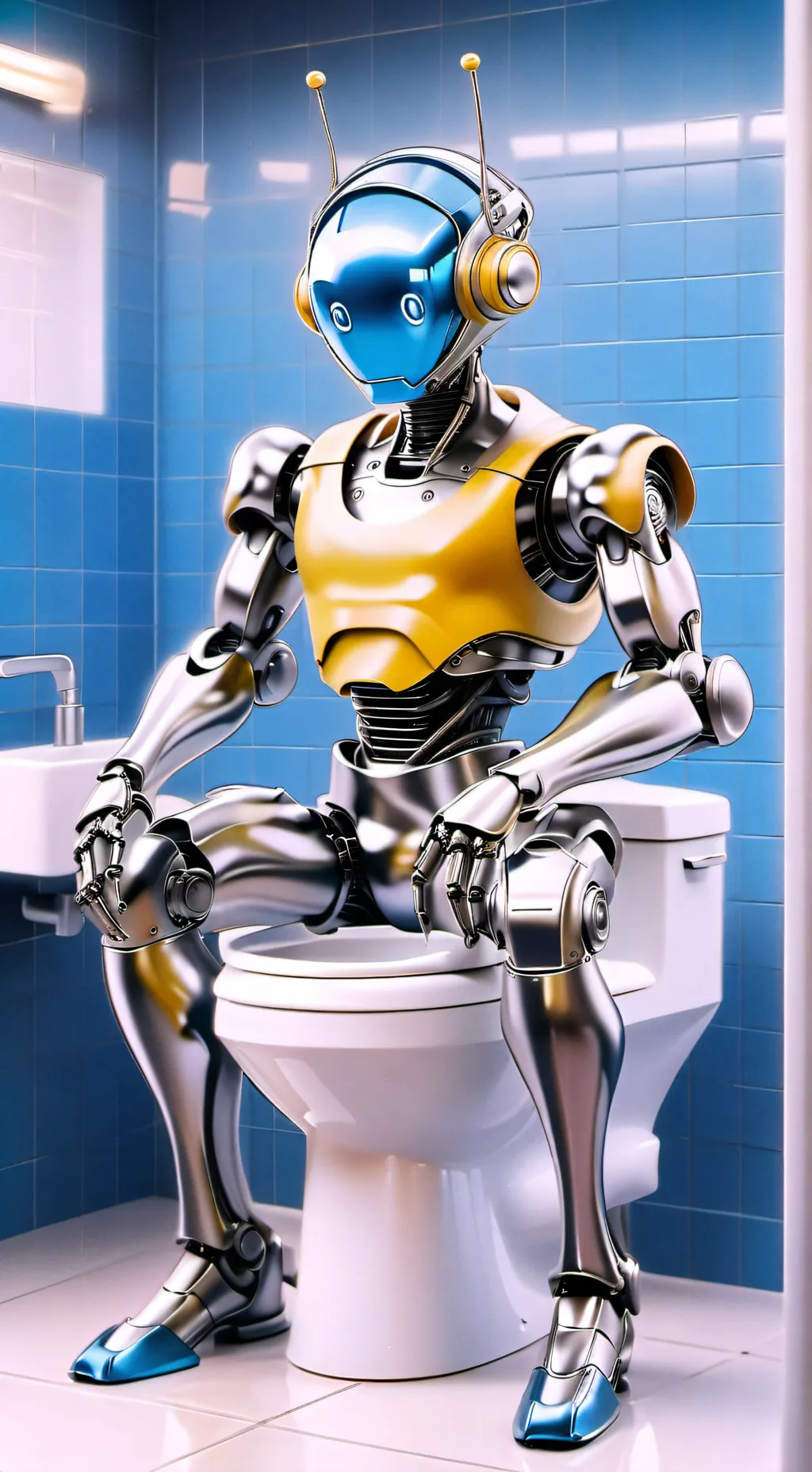 ai character: been chilling background