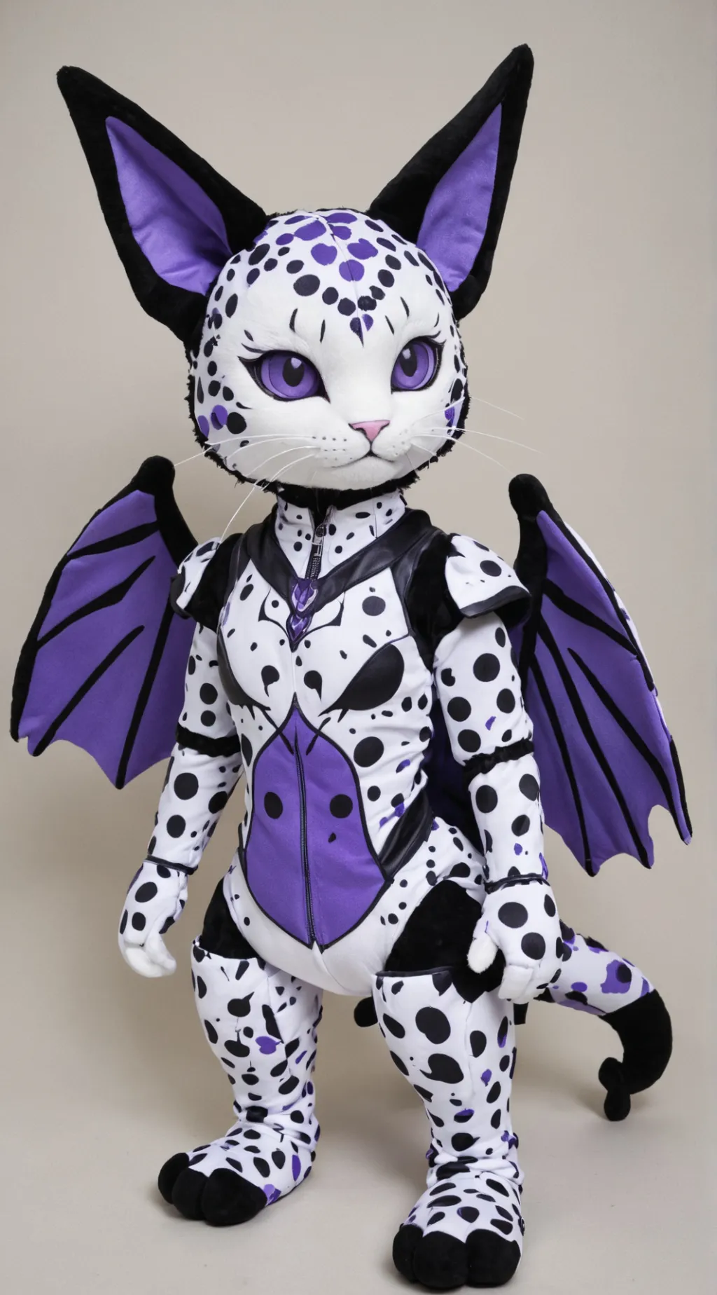 ai character: plush suit tf background