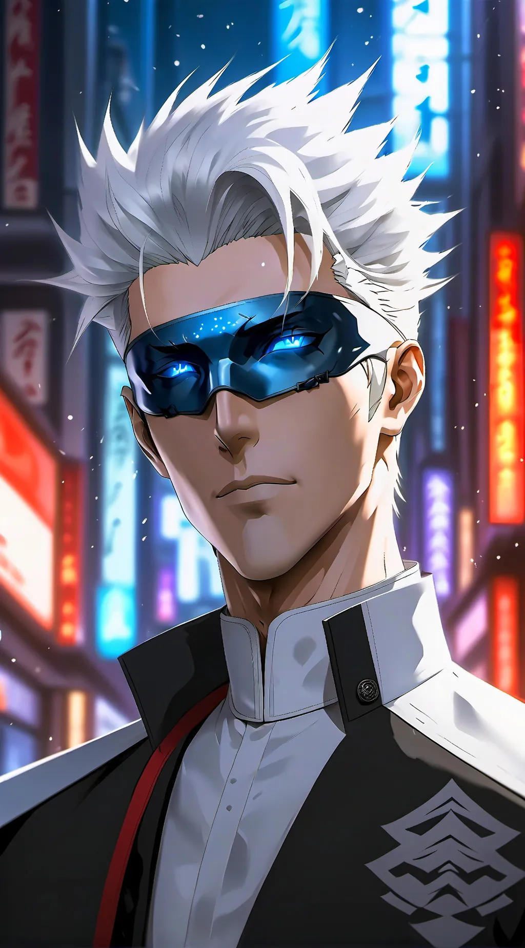 ai character: Satoru Gojo background