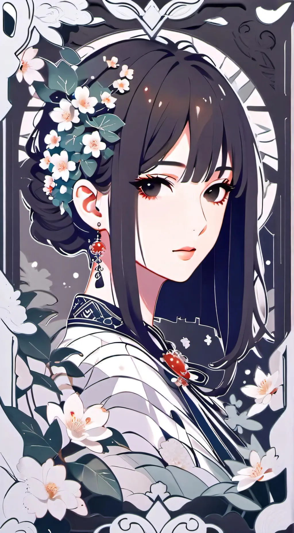 ai character: Melania background