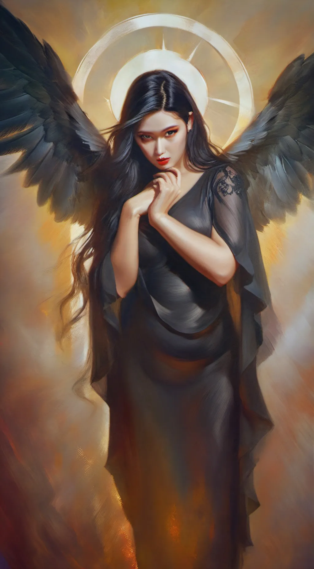 ai character: Angel background