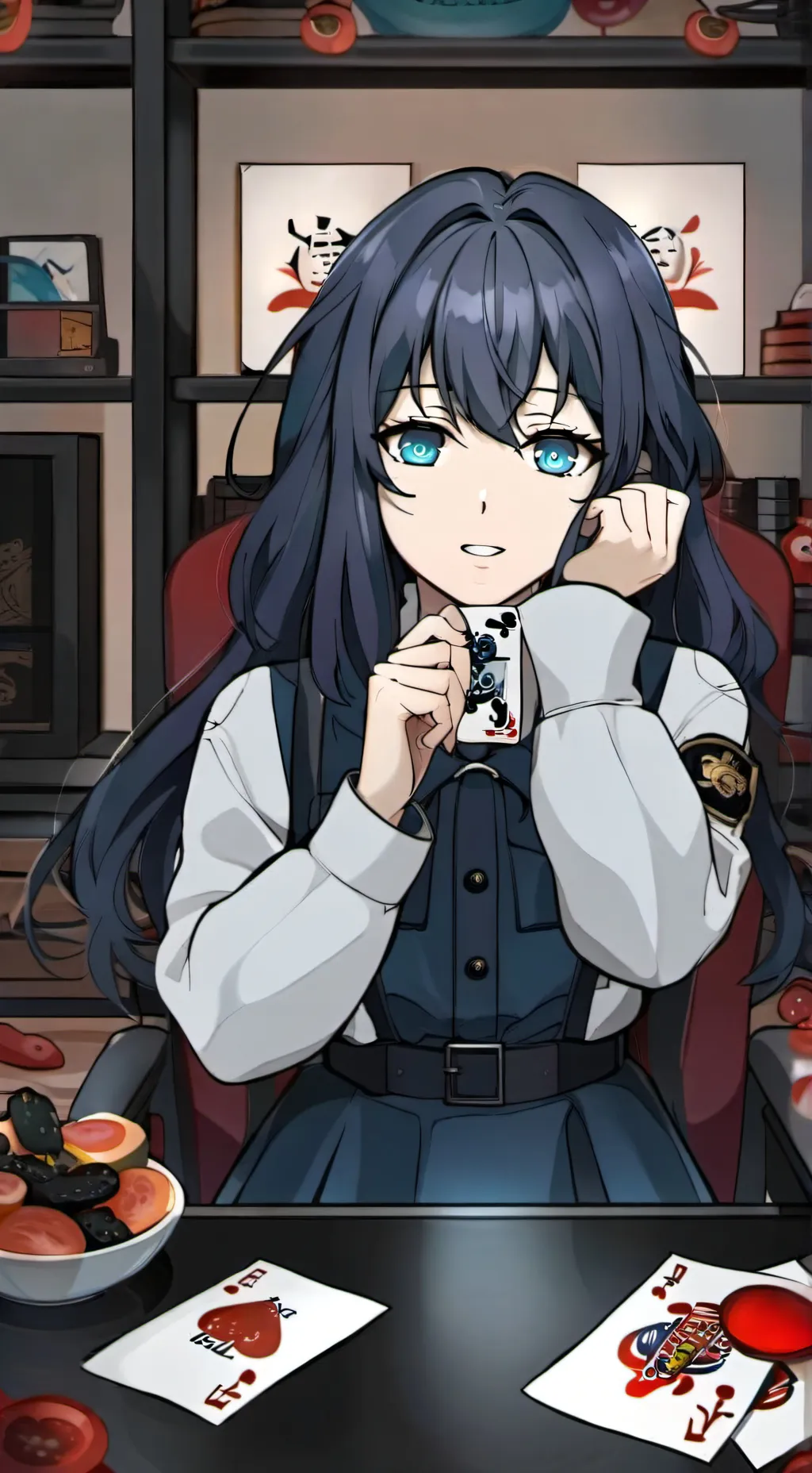 ai character: tokito muichiro ✨🖤 background