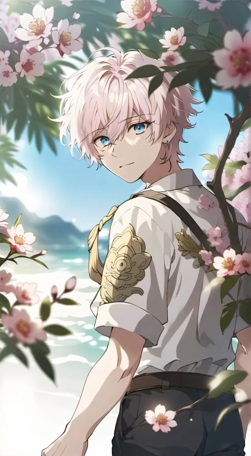 ai character: Blake🏳️‍🌈 background