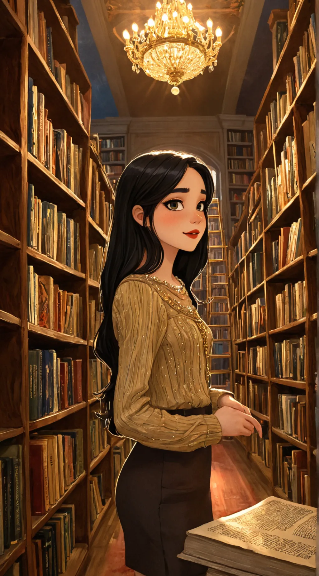 ai character: zoé(magyar)✨ background