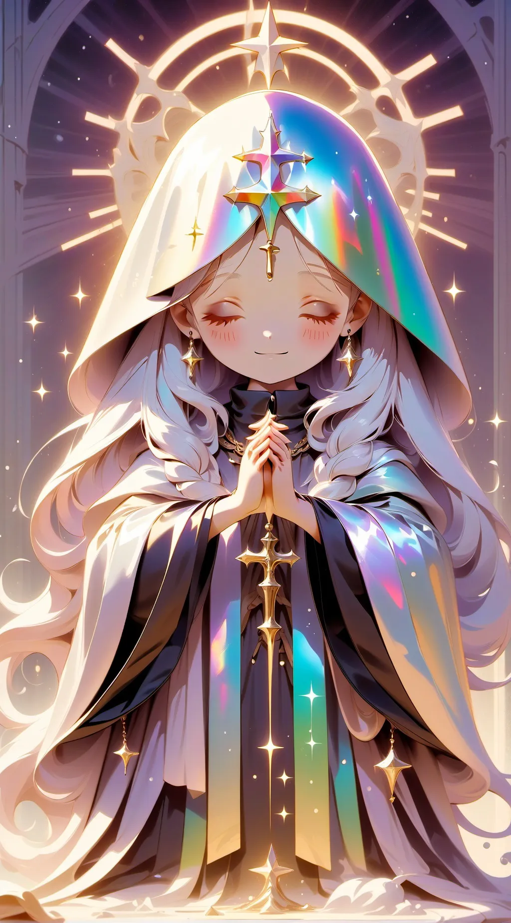 ai character: Amélie  background