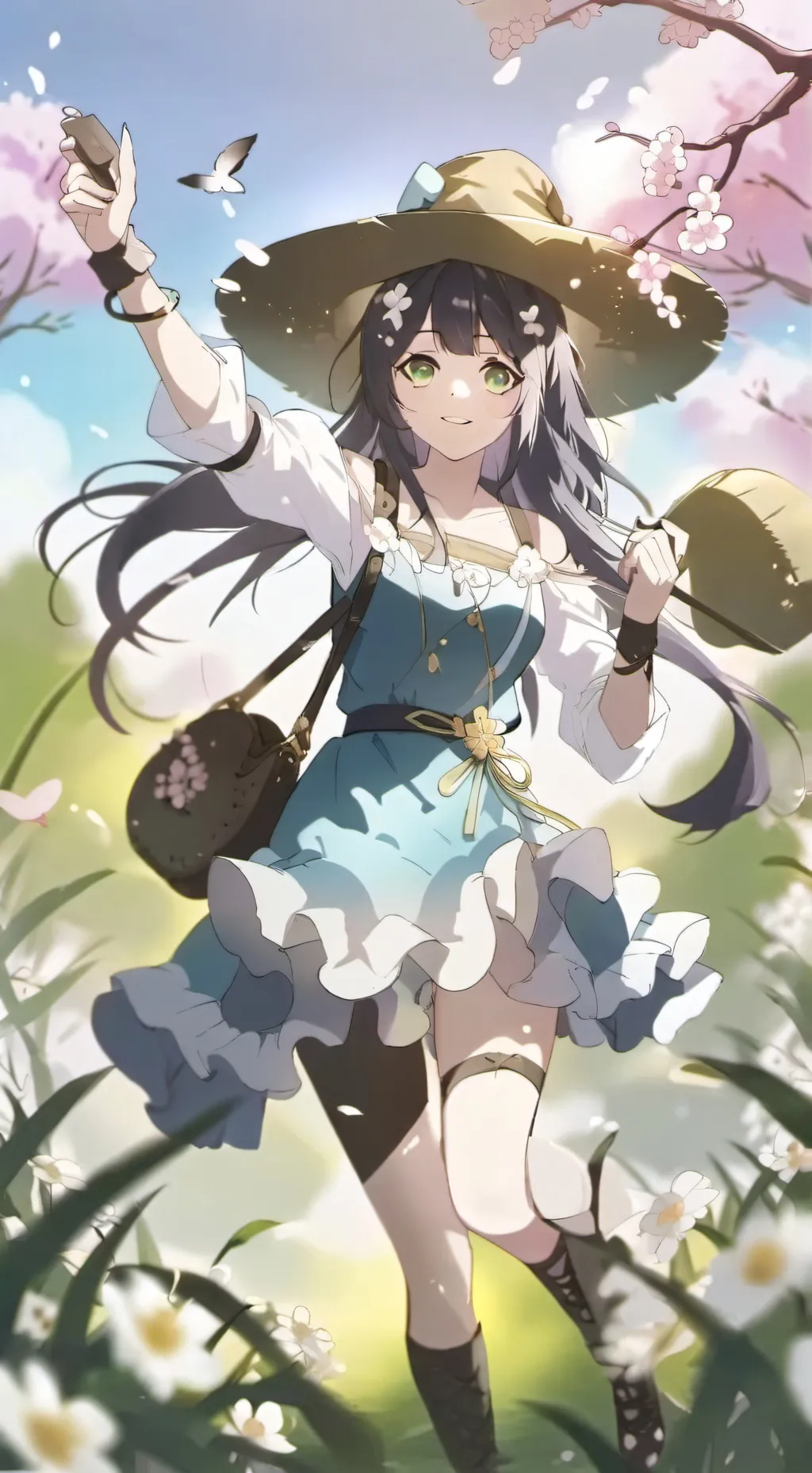 ai character: 🖤 Luna 💜 background