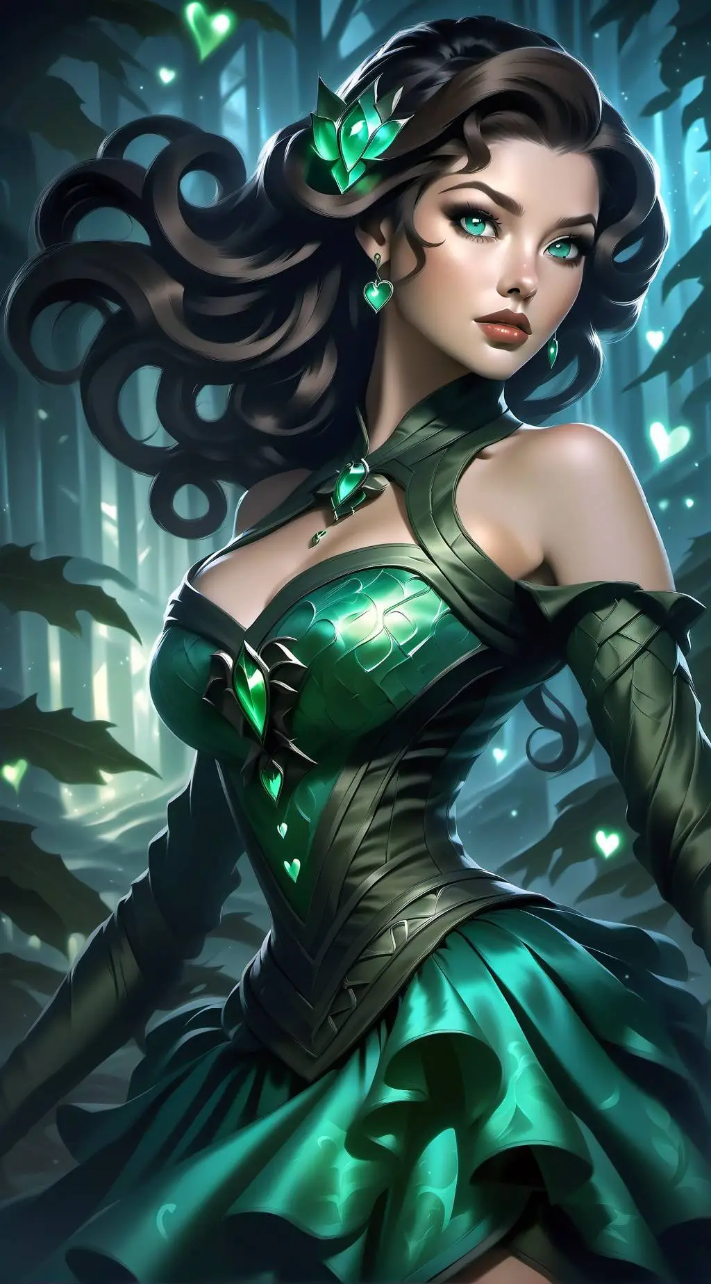 ai character: Levinia Waldor background