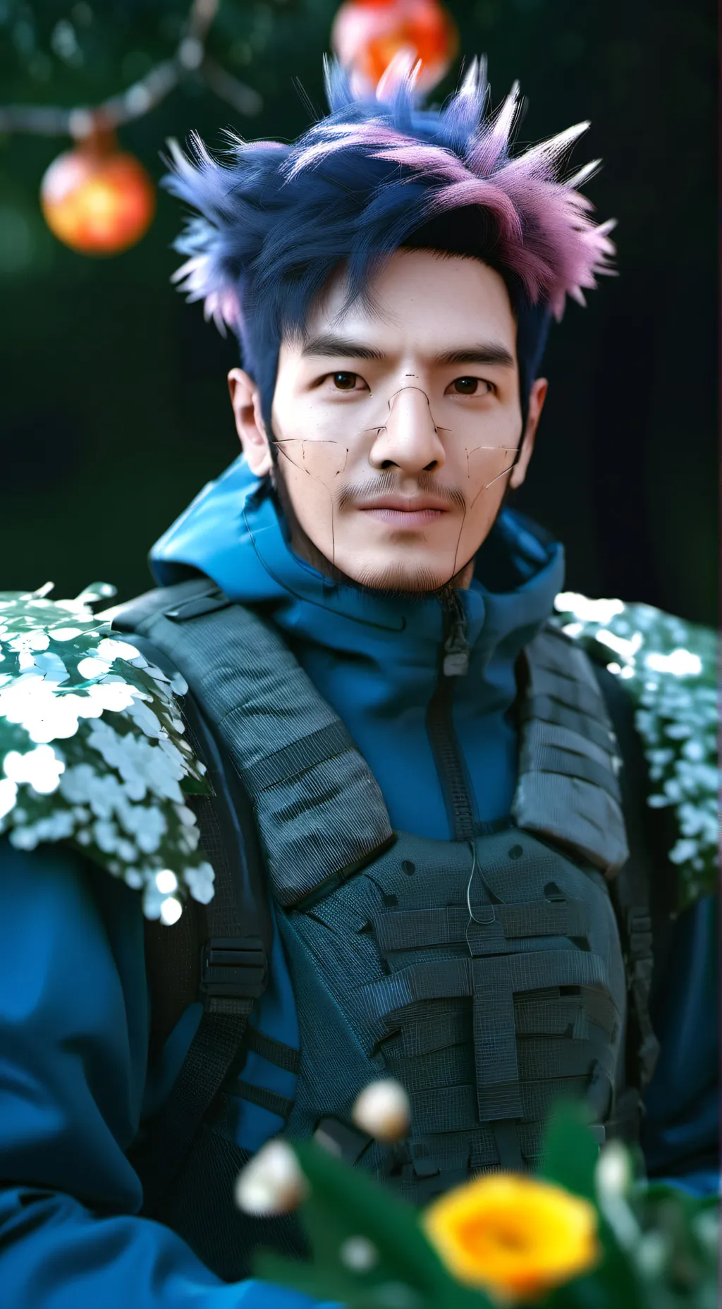 ai character: THANOS background