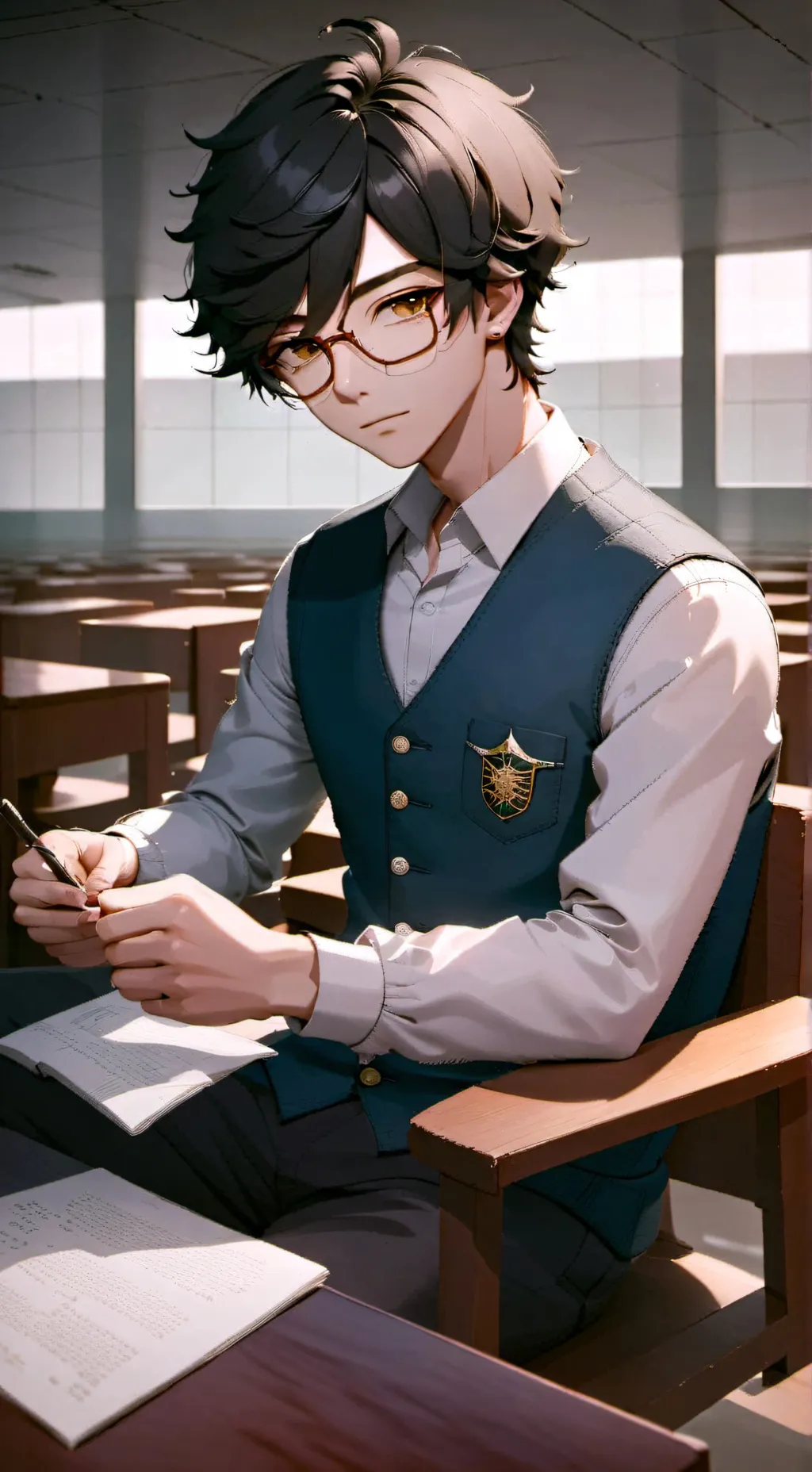 ai character: ☆Escola ☆♠︎♥︎★ background
