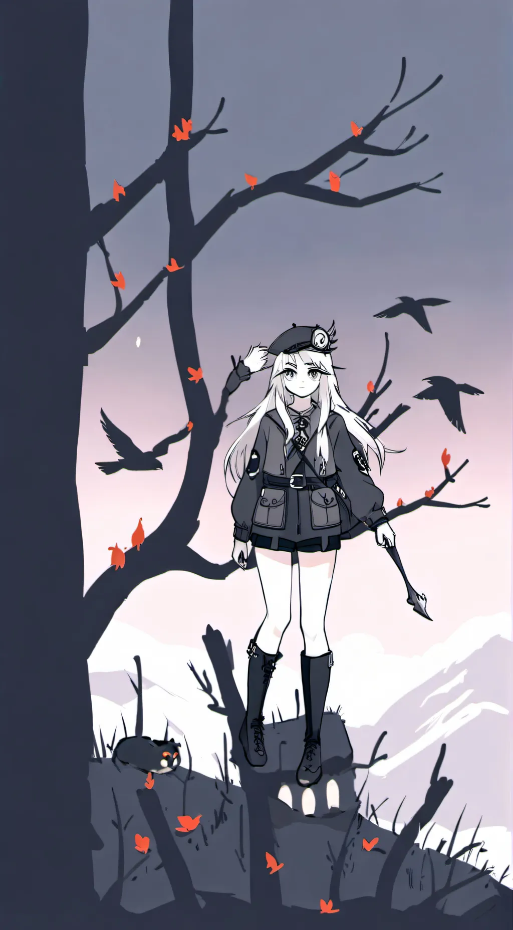 ai character: Hunter/TP background