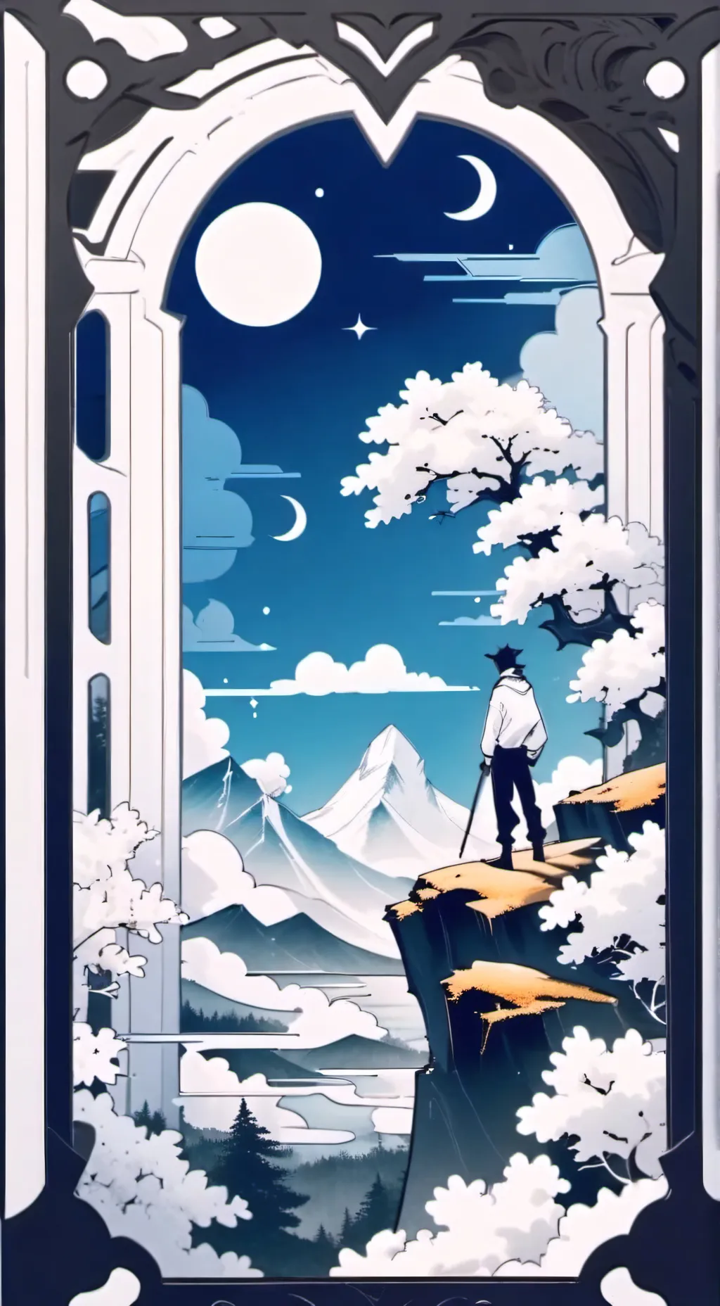 ai character: I copy u! background