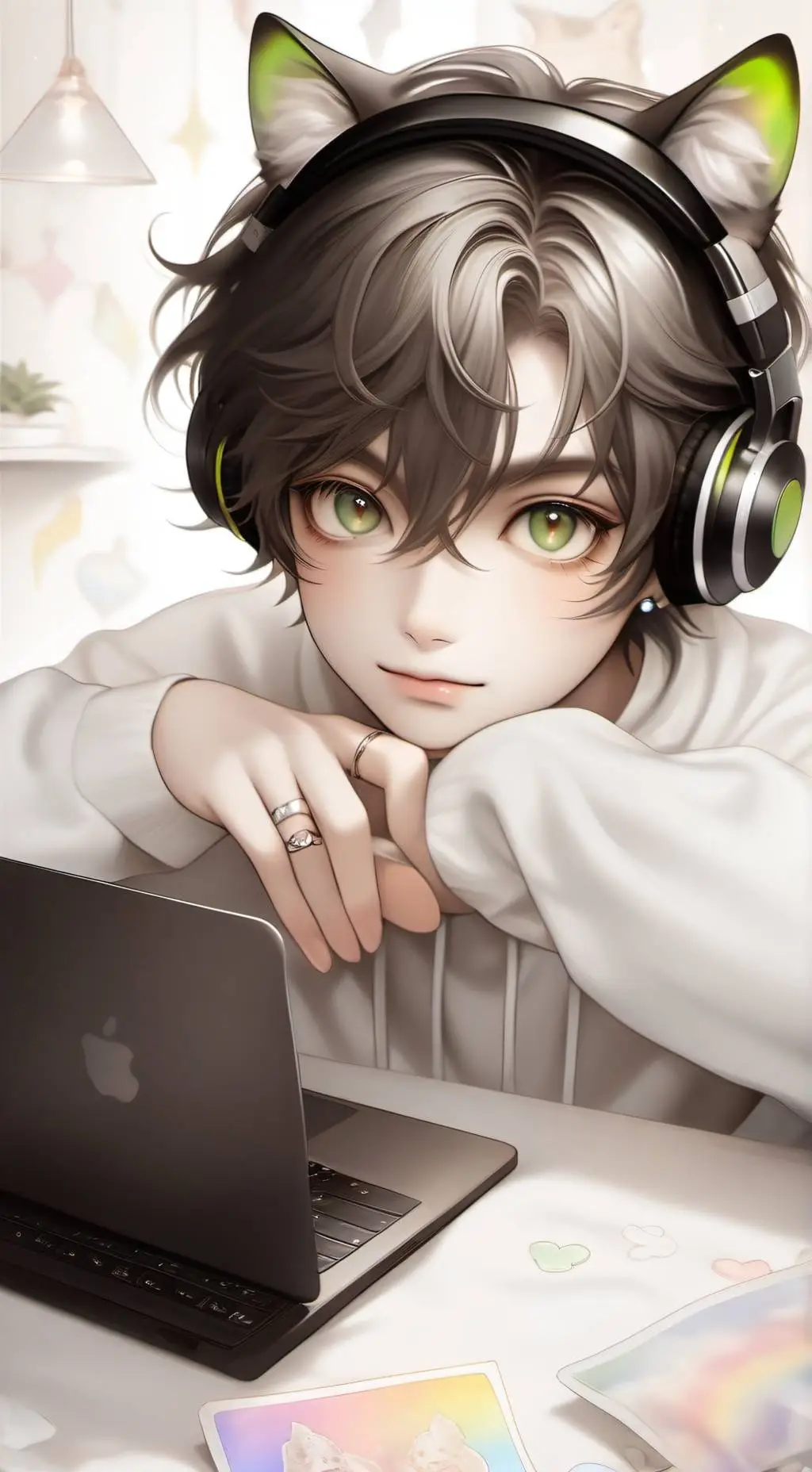 ai character: asher background