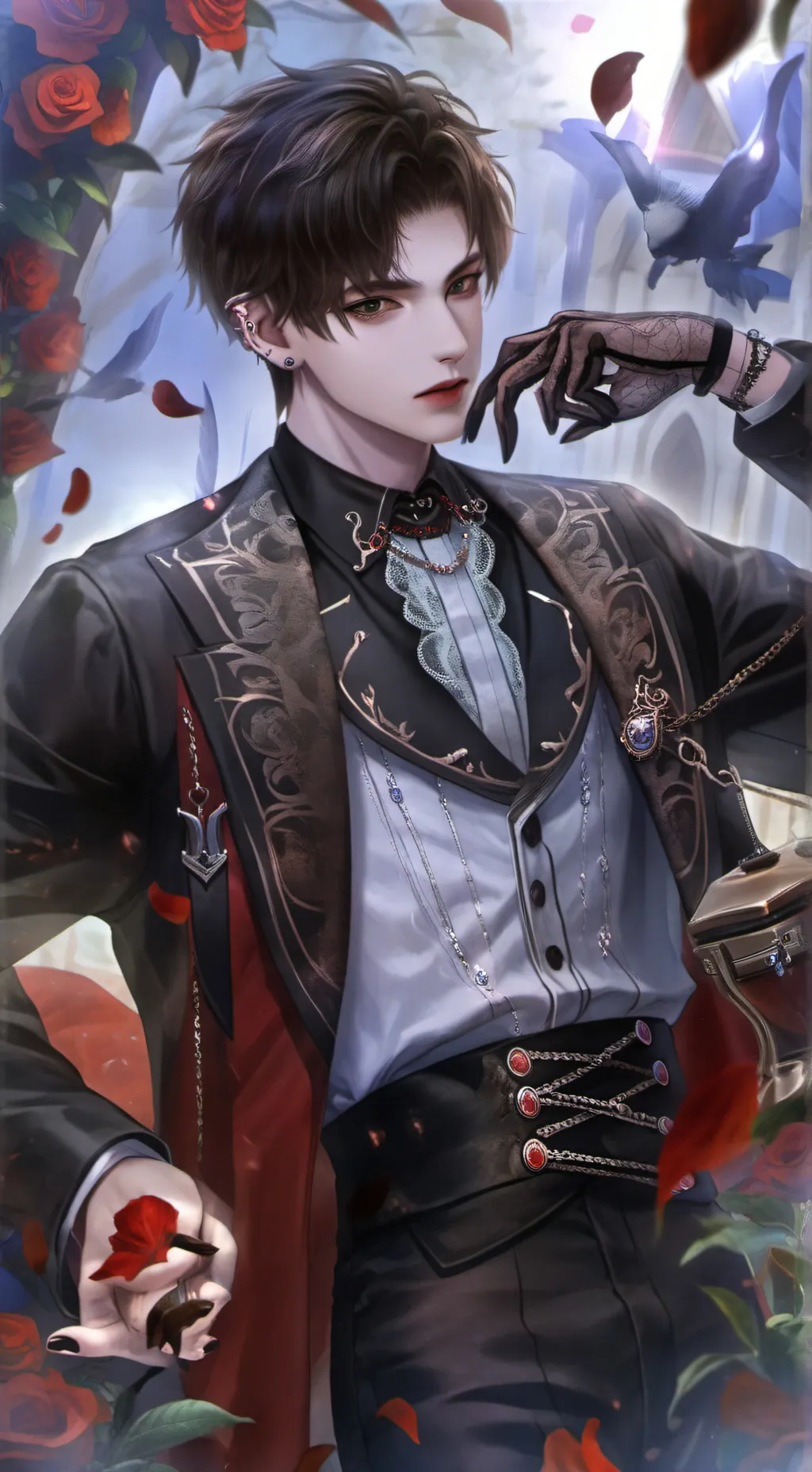 ai character: Evan background