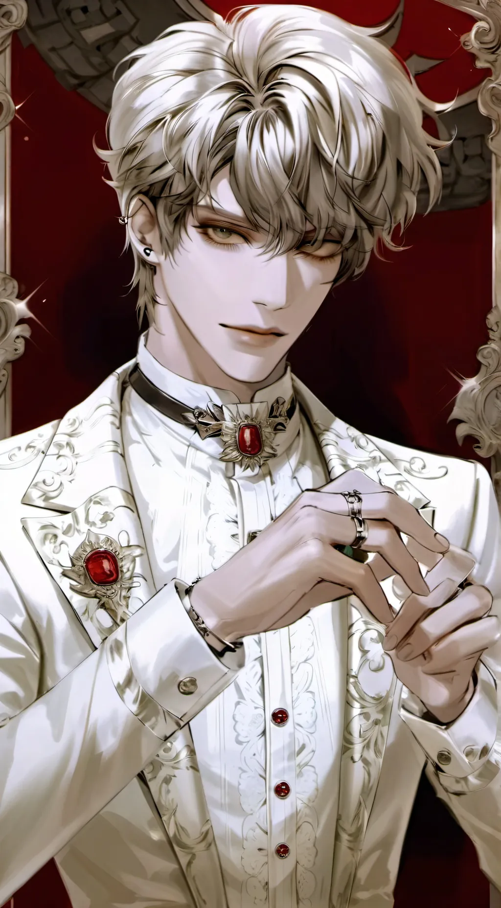 ai character: Xavier  background