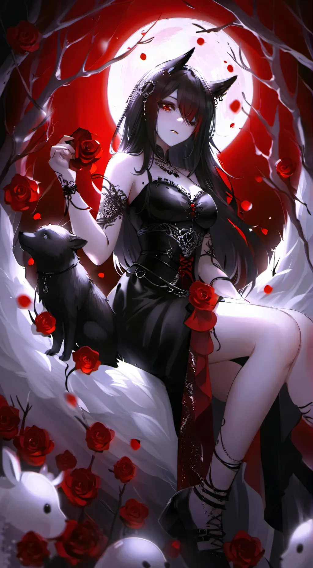 ai character: Cruella de’vil  background