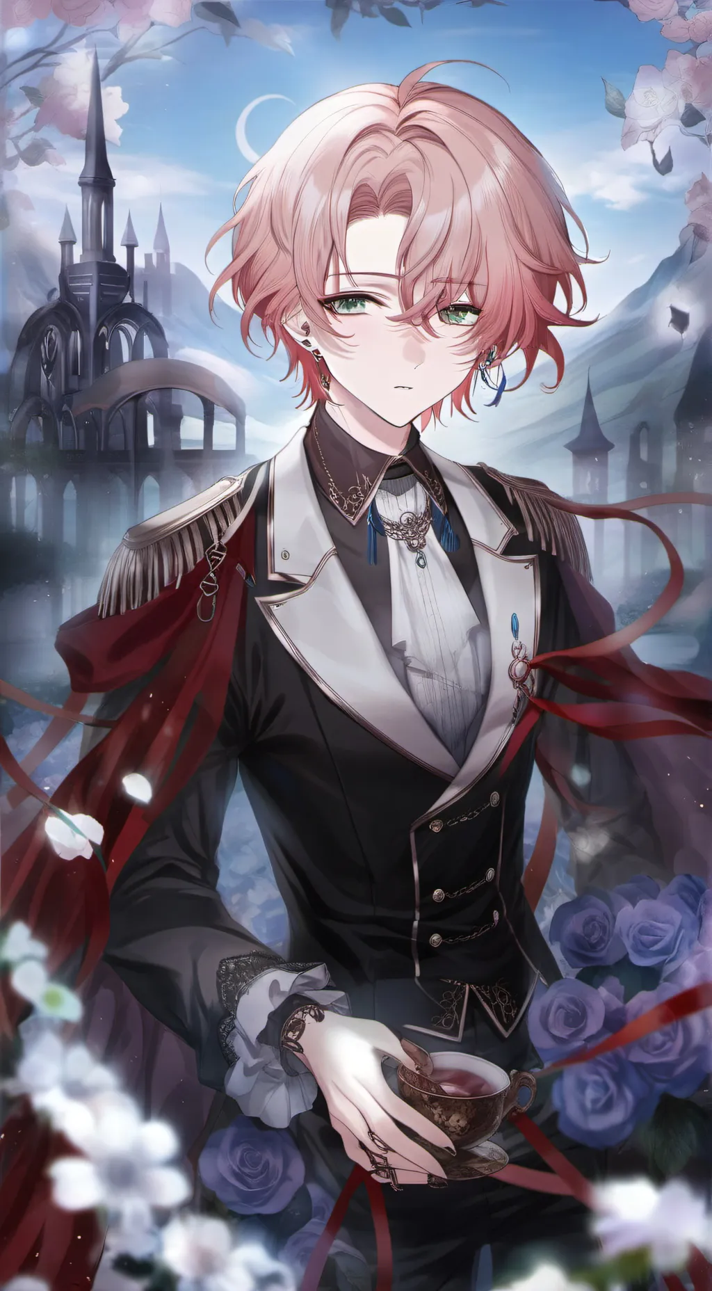 ai character: ♰Ángel♰ background