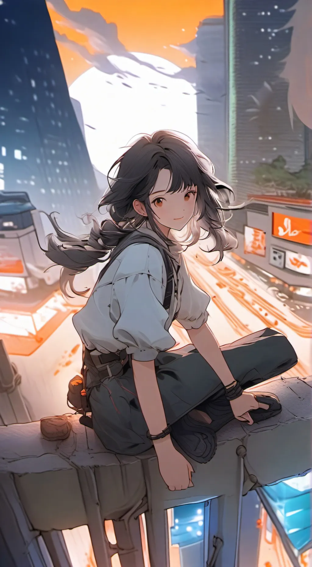 ai character: Dina background